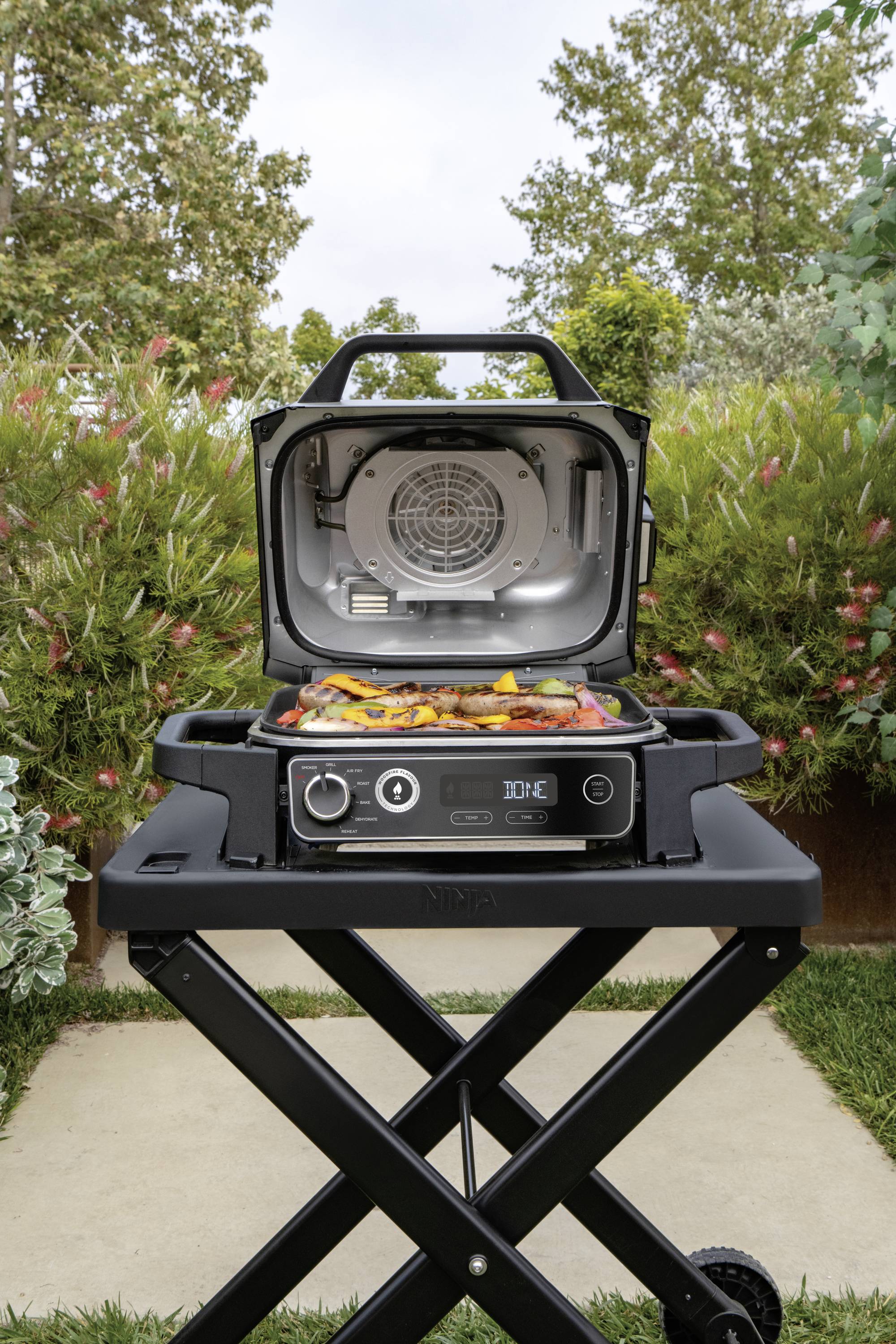 Ninja Woodfire Grillgestell Schwarz