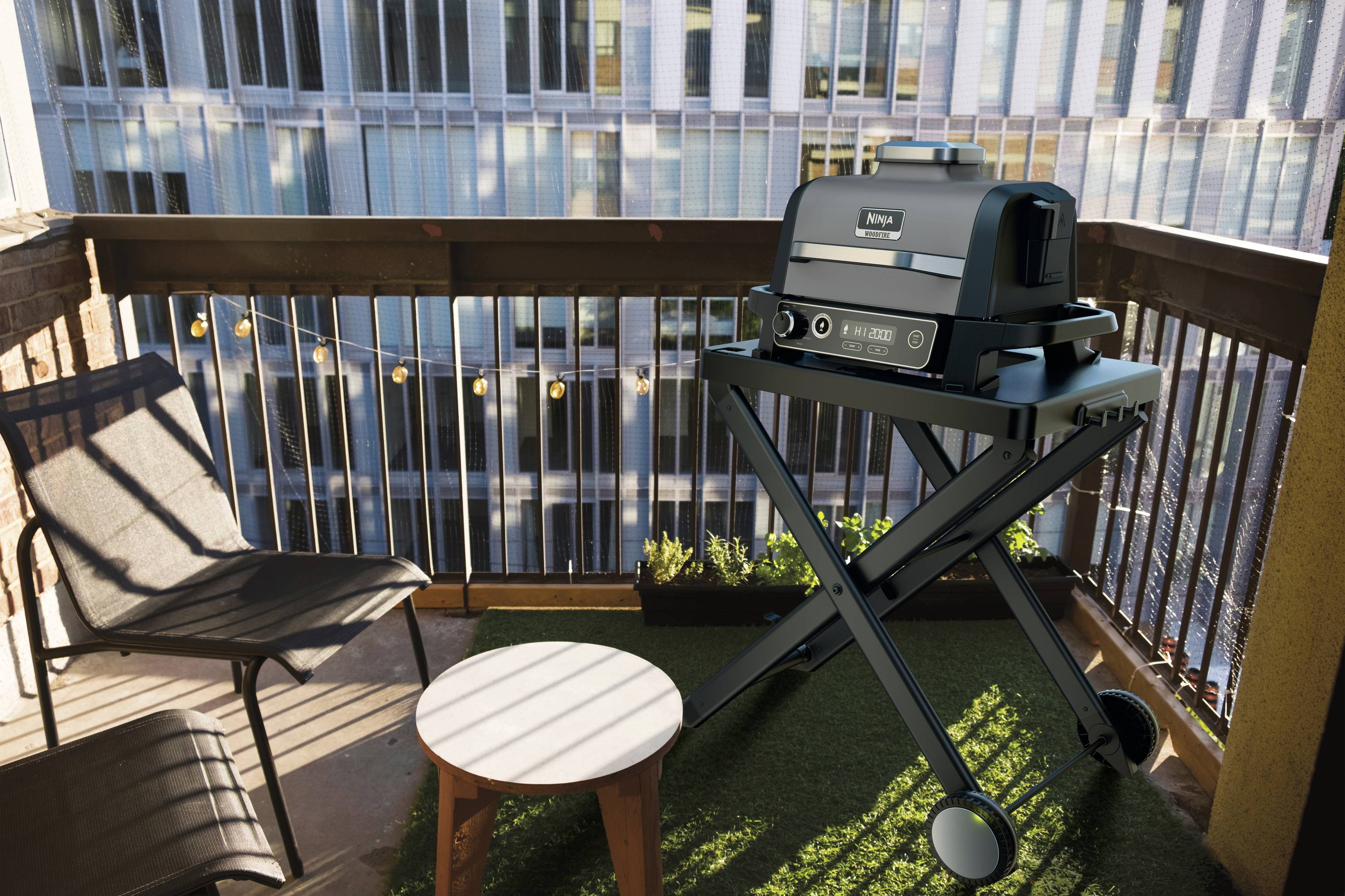 Ninja Woodfire Grillgestell Schwarz