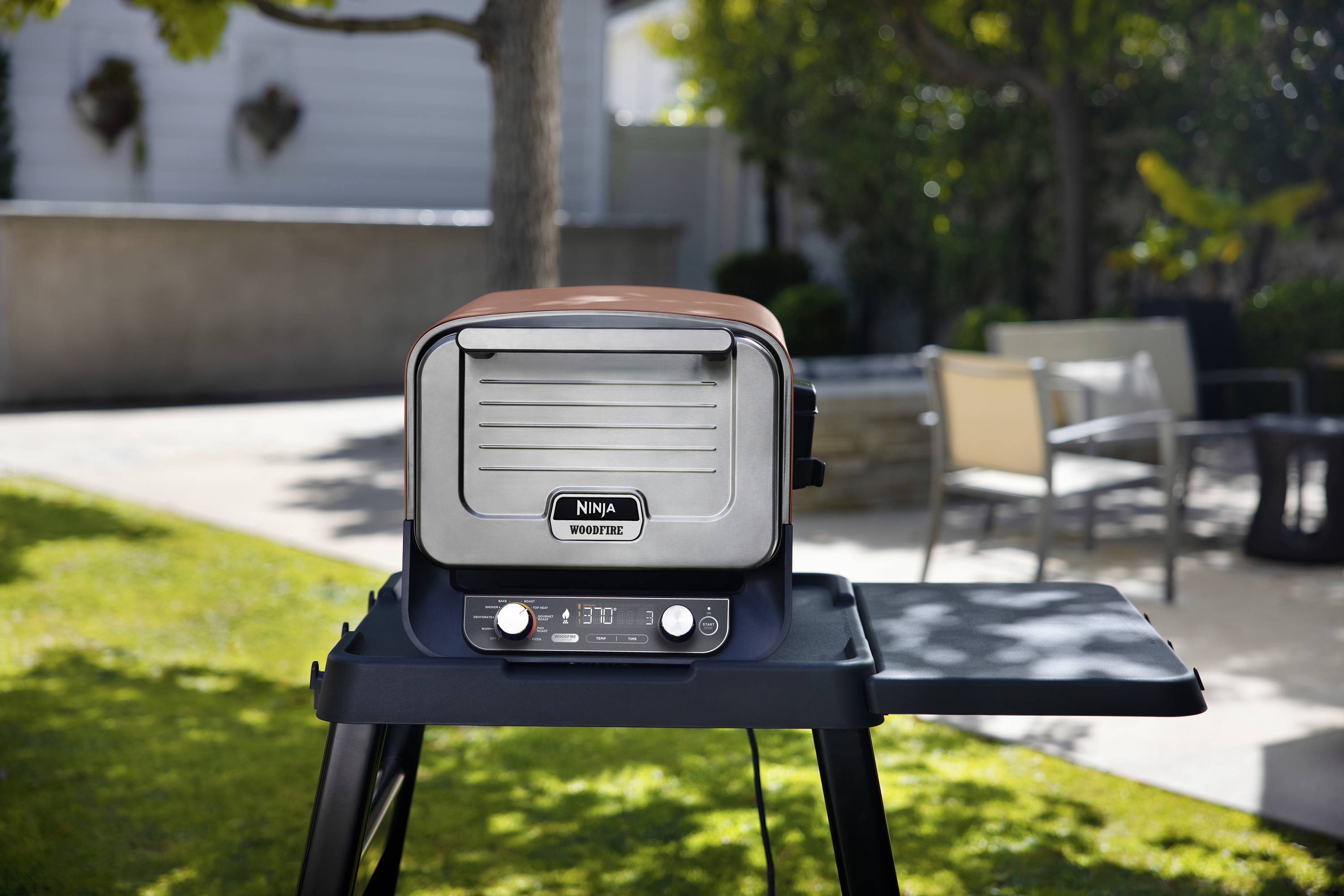 Ninja Woodfire Grillgestell Schwarz