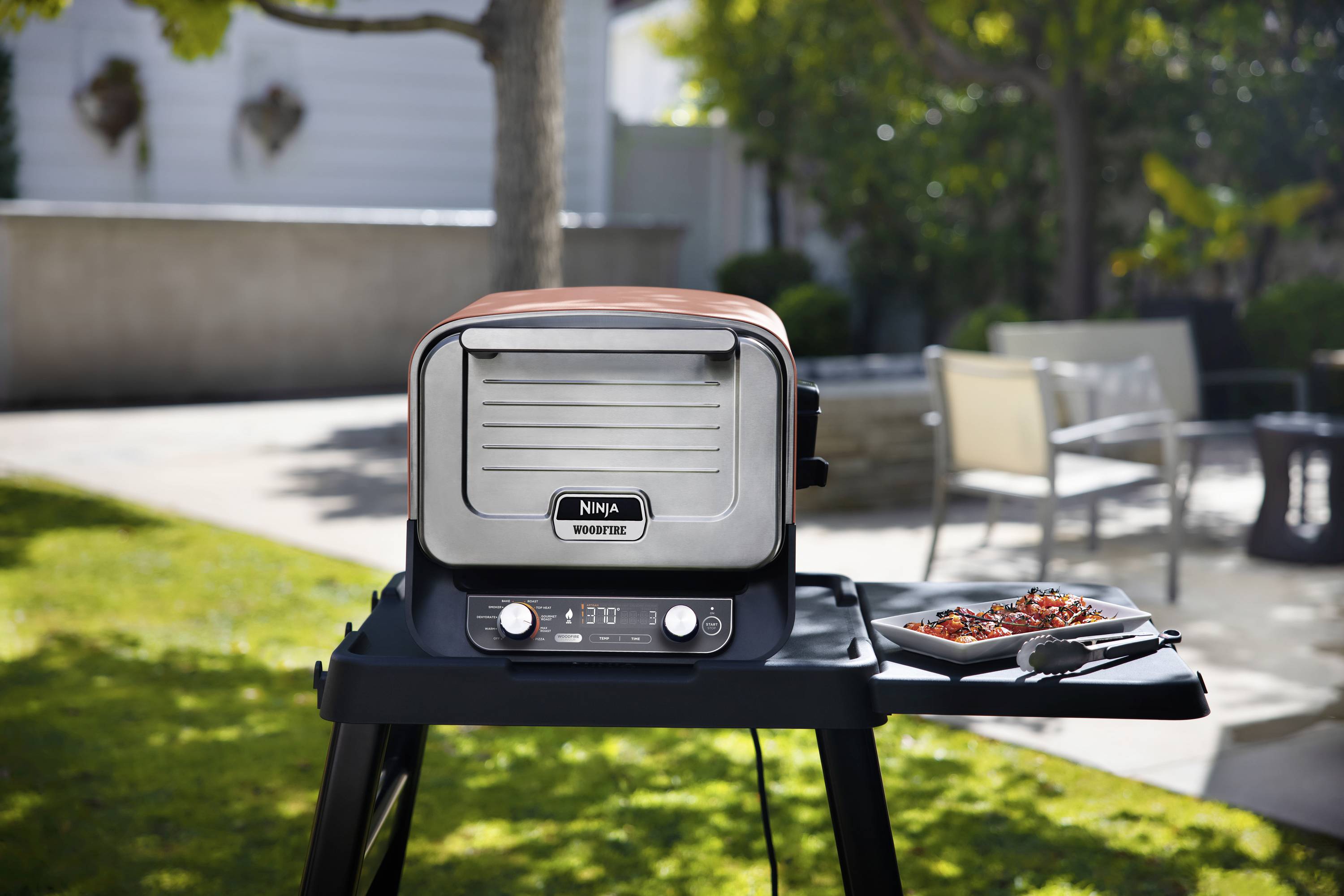 Ninja Woodfire Outdoor Zubehörträger Schwarz