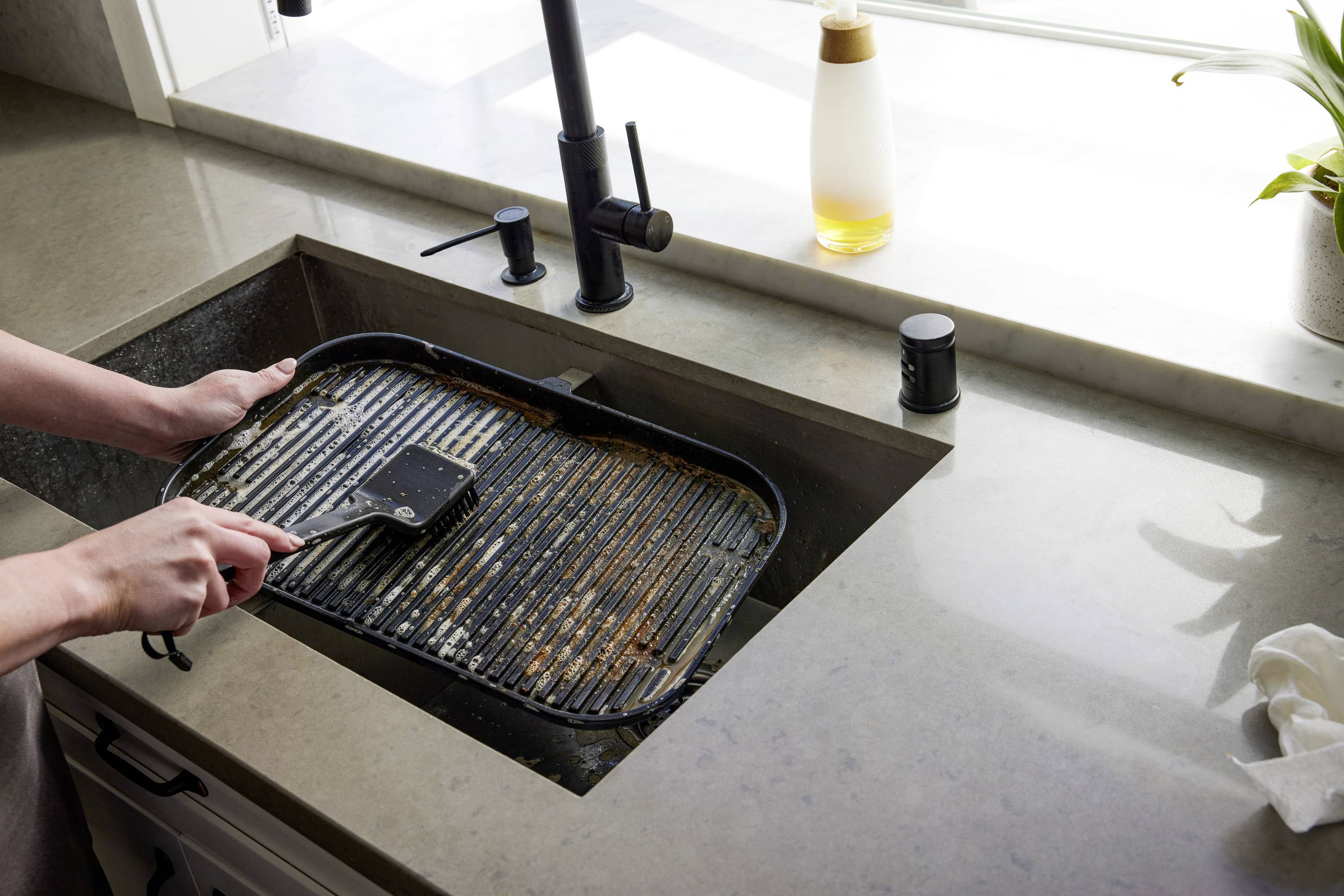 Ninja Woodfire Reinigungsbürste Schwarz