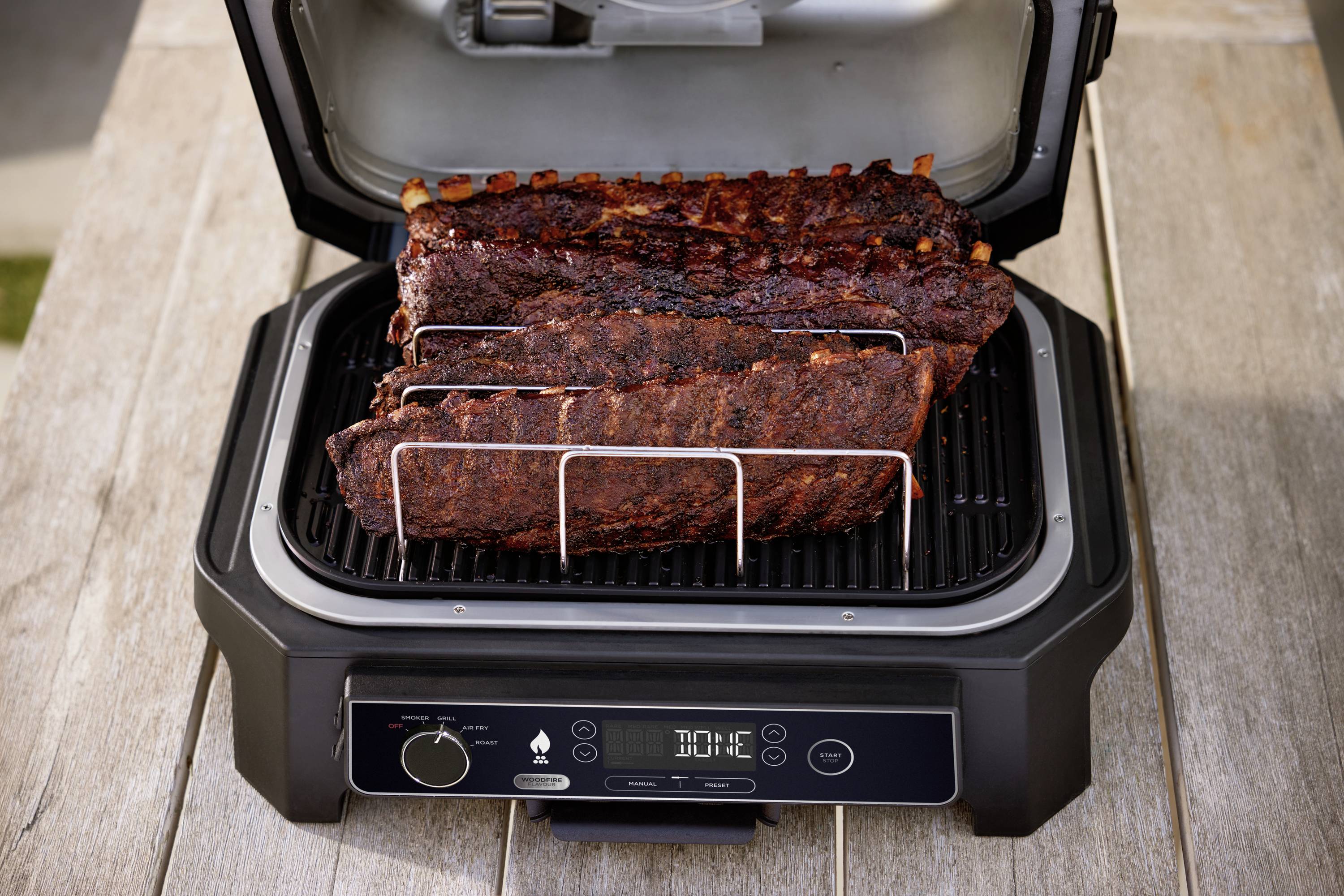 Ninja Woodfire XL Grillrost Edelstahl