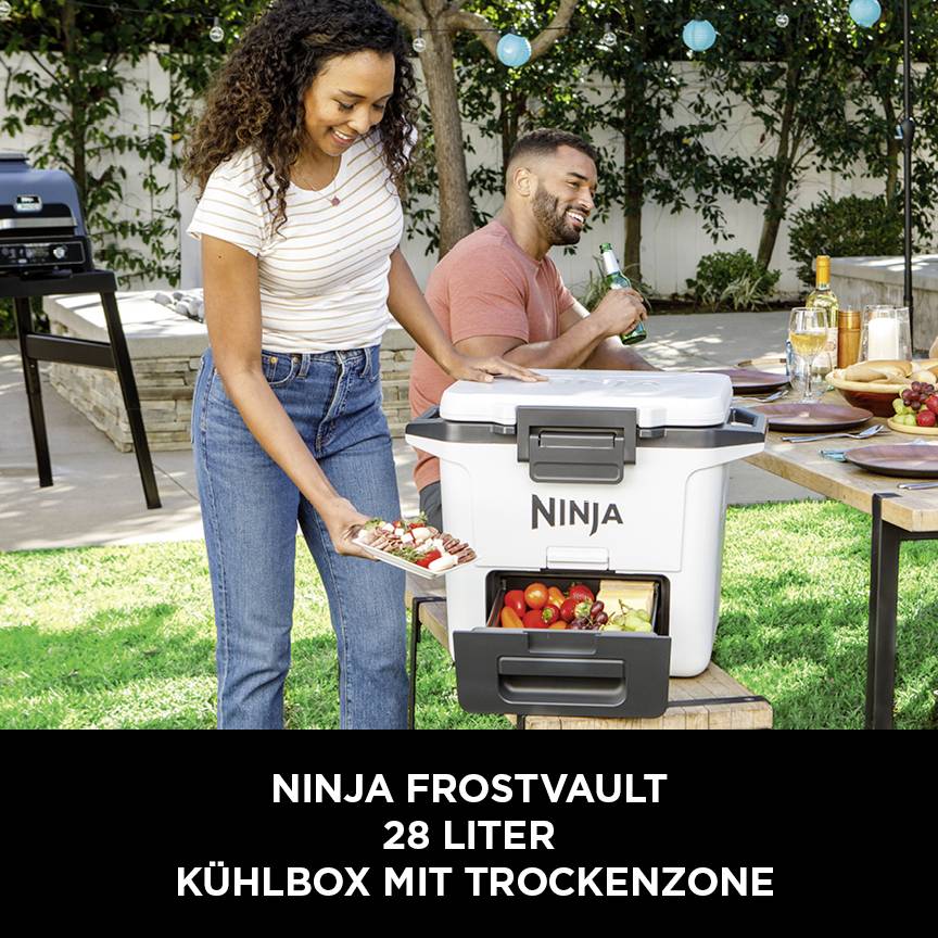 Ninja FrostVault Kühlbox Passiv Weiß, Schwarz 28 l