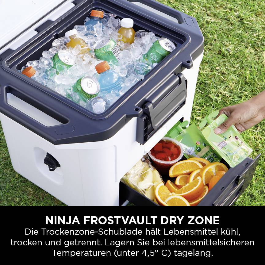 Ninja FrostVault Kühlbox Passiv Weiß, Schwarz 28 l