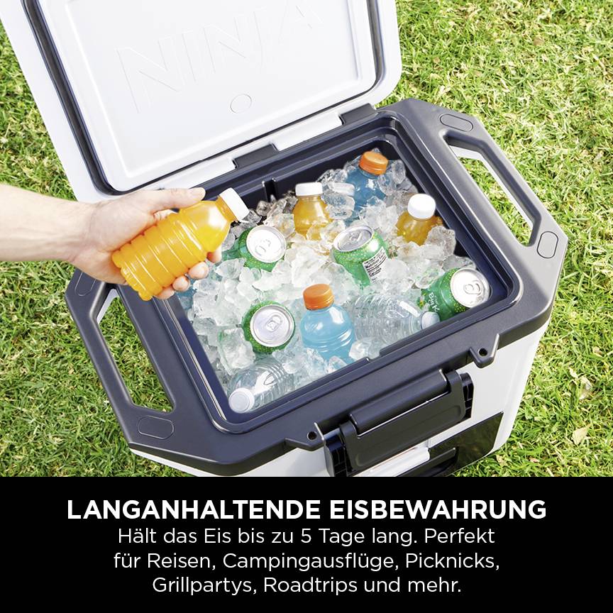 Ninja FrostVault Kühlbox Passiv Weiß, Schwarz 28 l