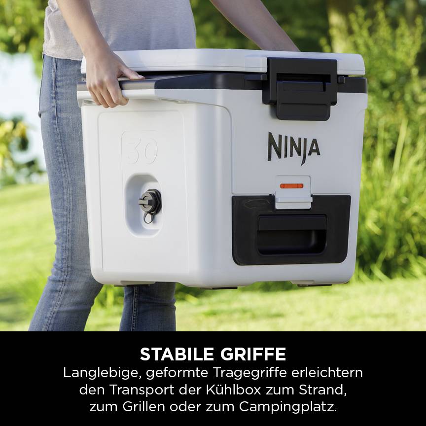 Ninja FrostVault Kühlbox Passiv Weiß, Schwarz 28 l