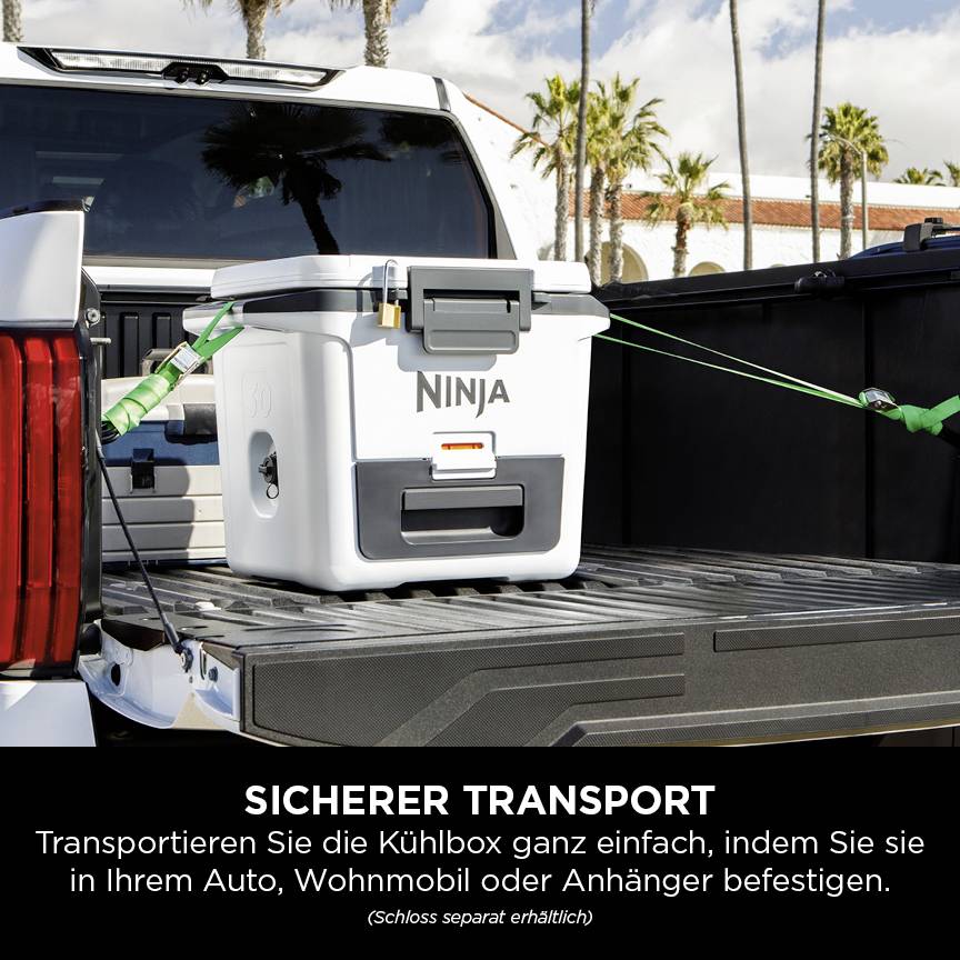 Ninja FrostVault Kühlbox Passiv Weiß, Schwarz 28 l