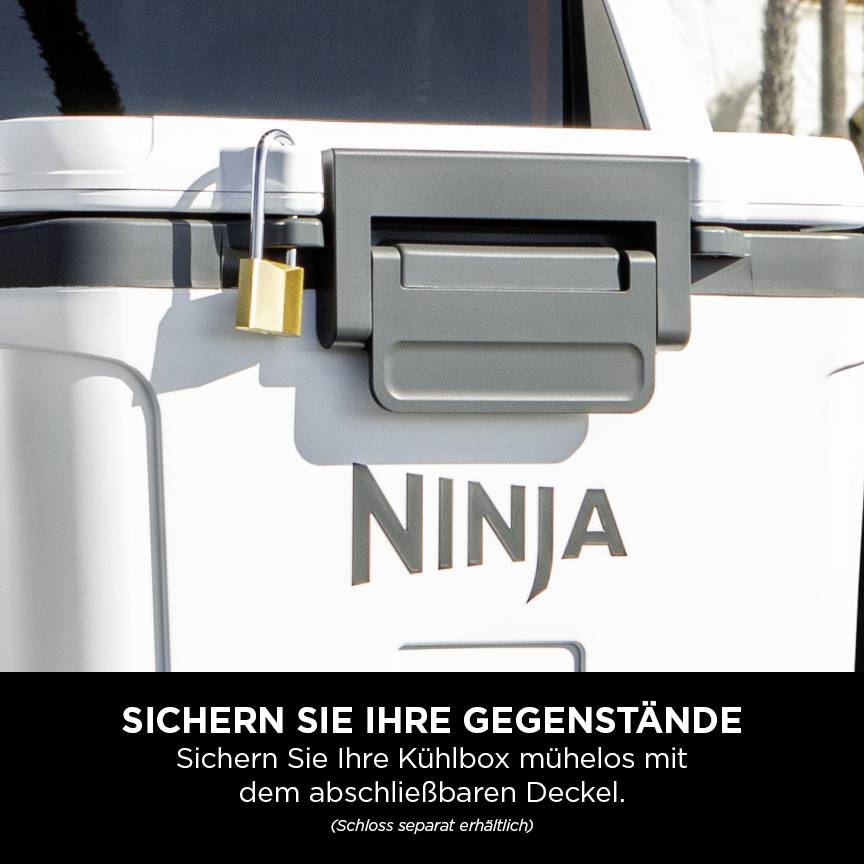 Ninja FrostVault Kühlbox Passiv Weiß, Schwarz 28 l