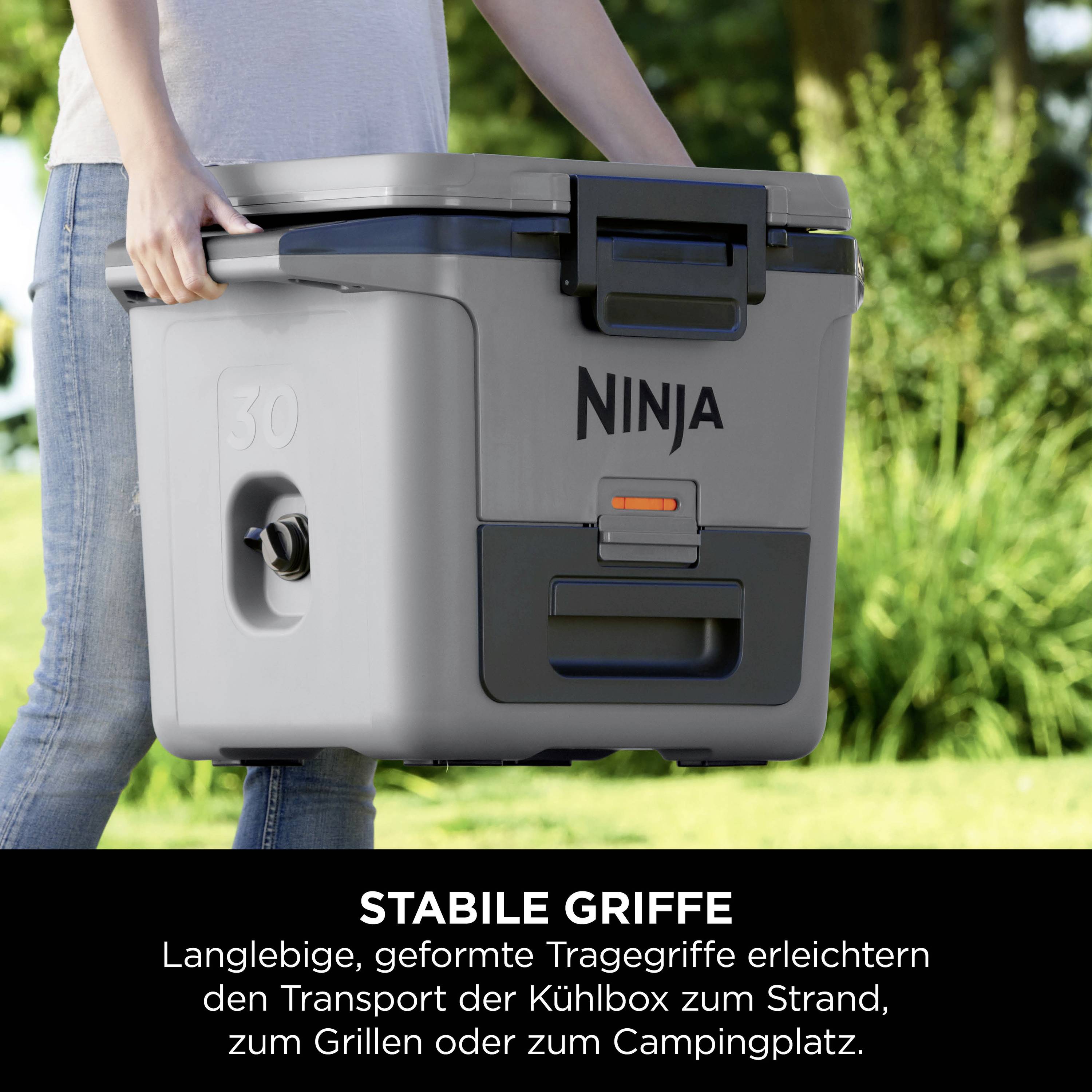 Ninja FrostVault Kühlbox Passiv Grau, Schwarz 28 l