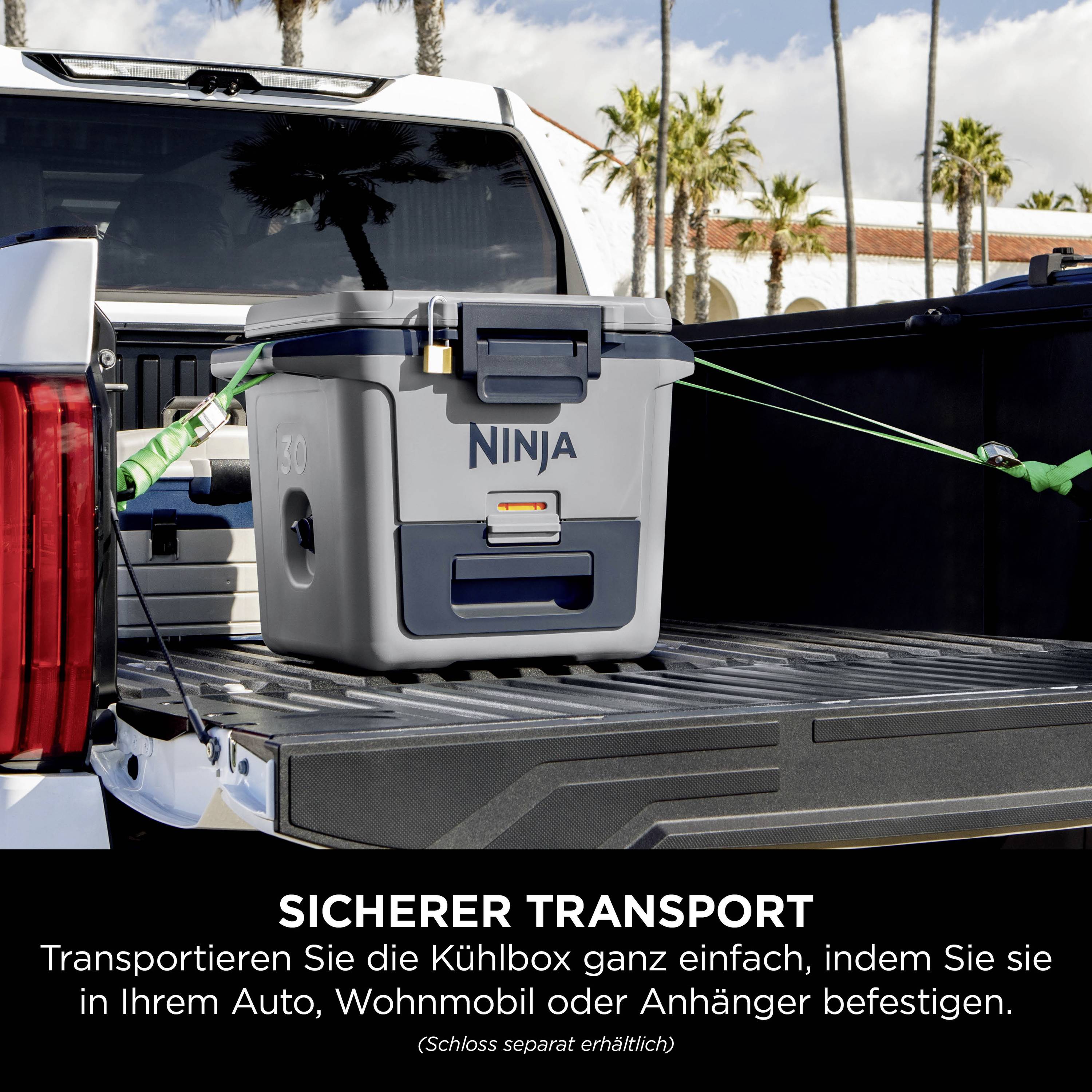 Ninja FrostVault Kühlbox Passiv Grau, Schwarz 28 l