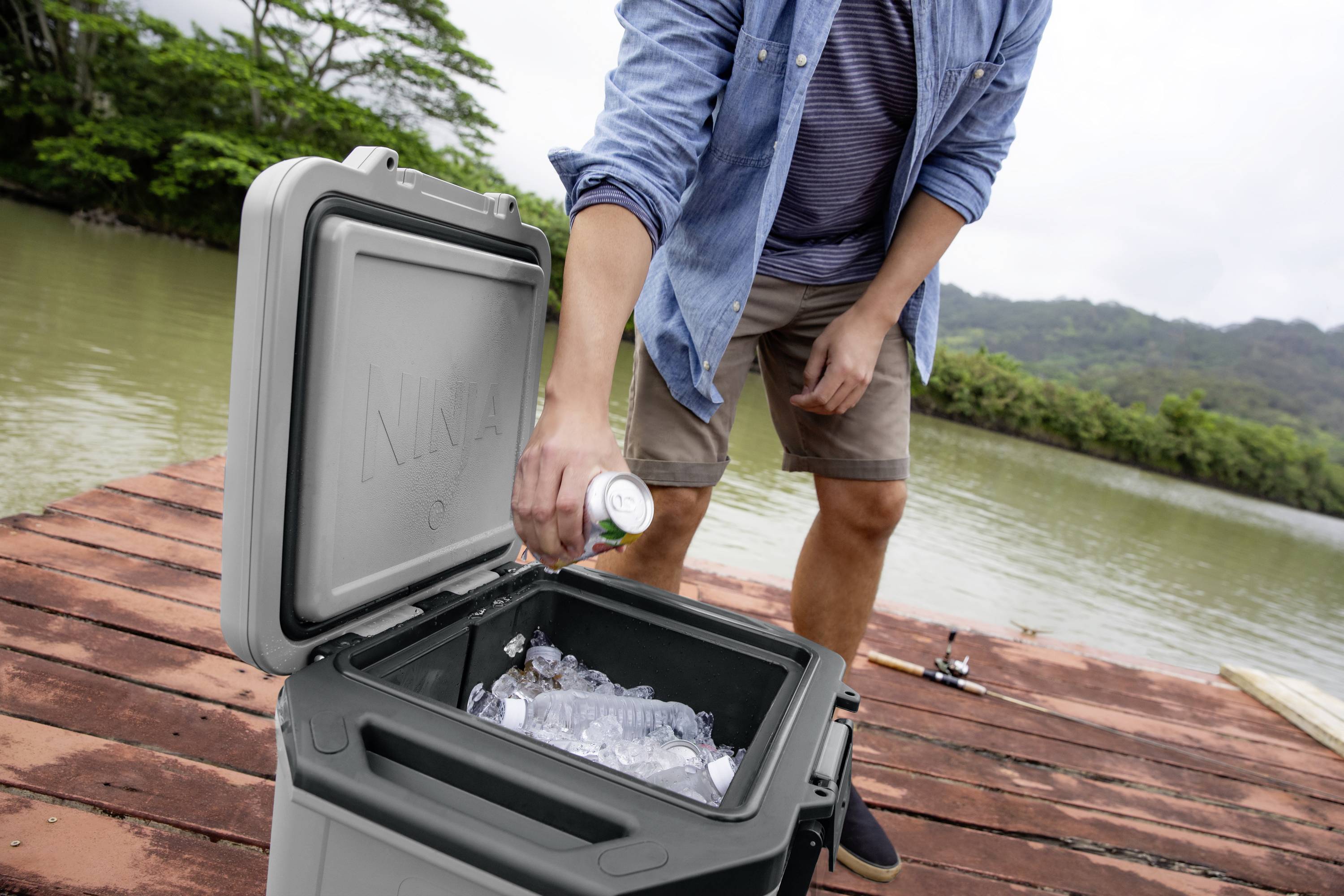 Ninja FrostVault Kühlbox Passiv Grau, Schwarz 28 l