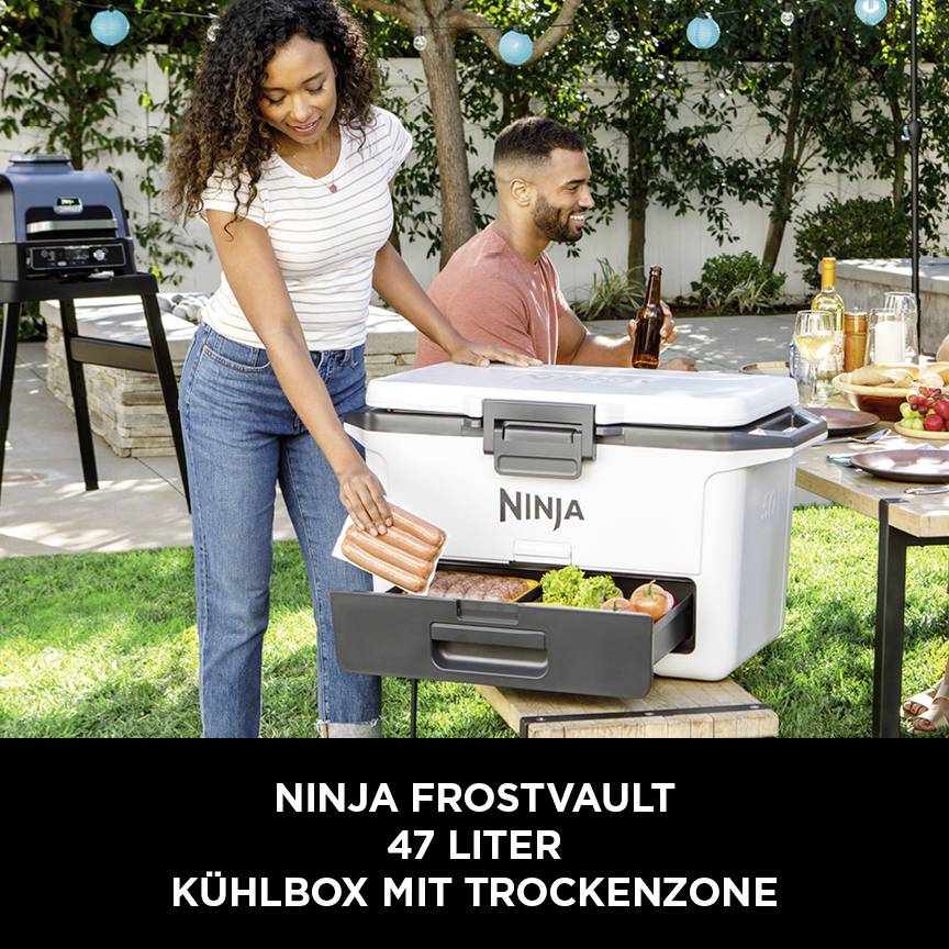 Ninja FrostVault Kühlbox Passiv Weiß, Schwarz 47 l