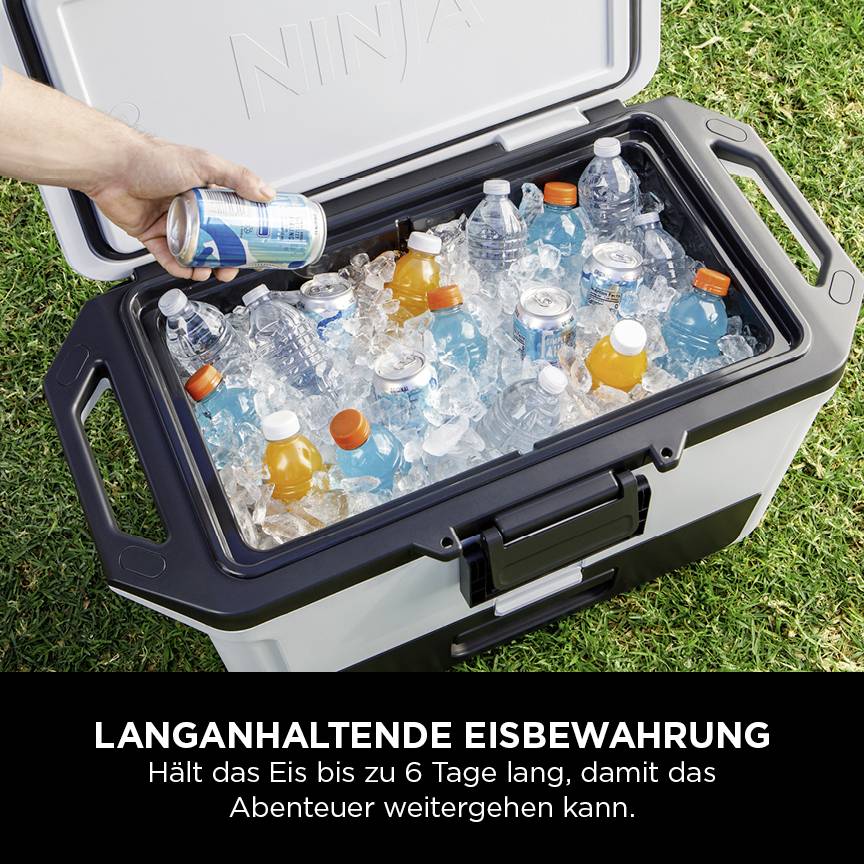 Ninja FrostVault Kühlbox Passiv Weiß, Schwarz 47 l