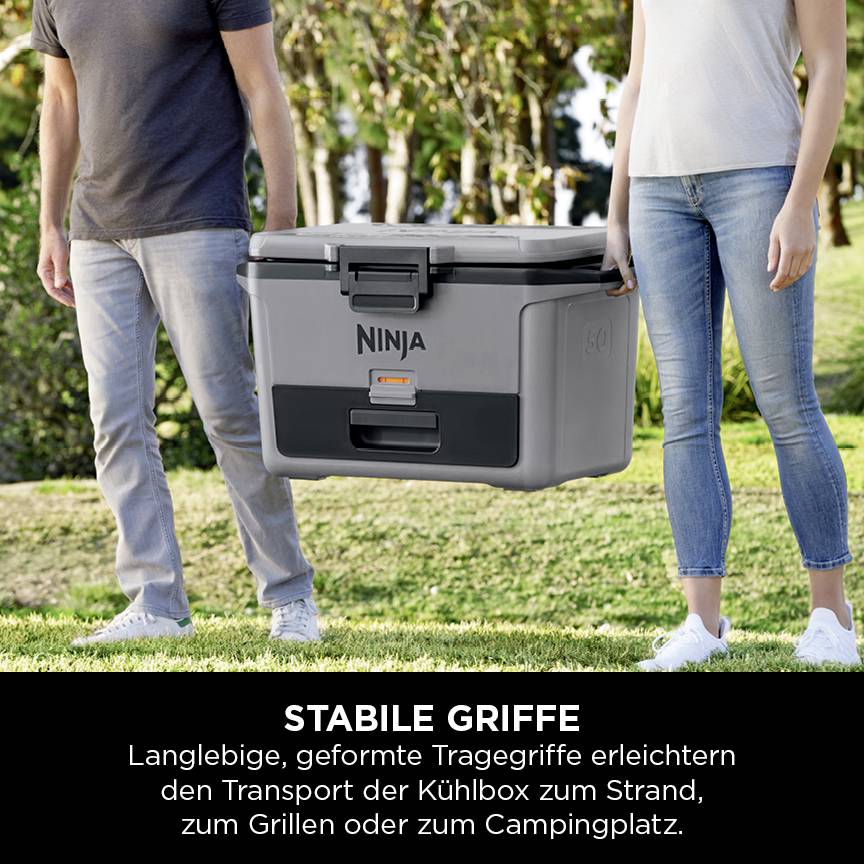 Ninja FrostVault Kühlbox Passiv Grau, Schwarz 47 l