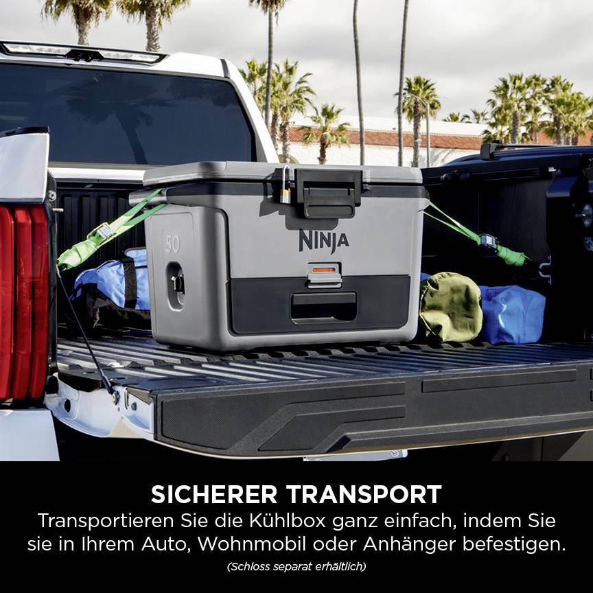 Ninja FrostVault Kühlbox Passiv Grau, Schwarz 47 l
