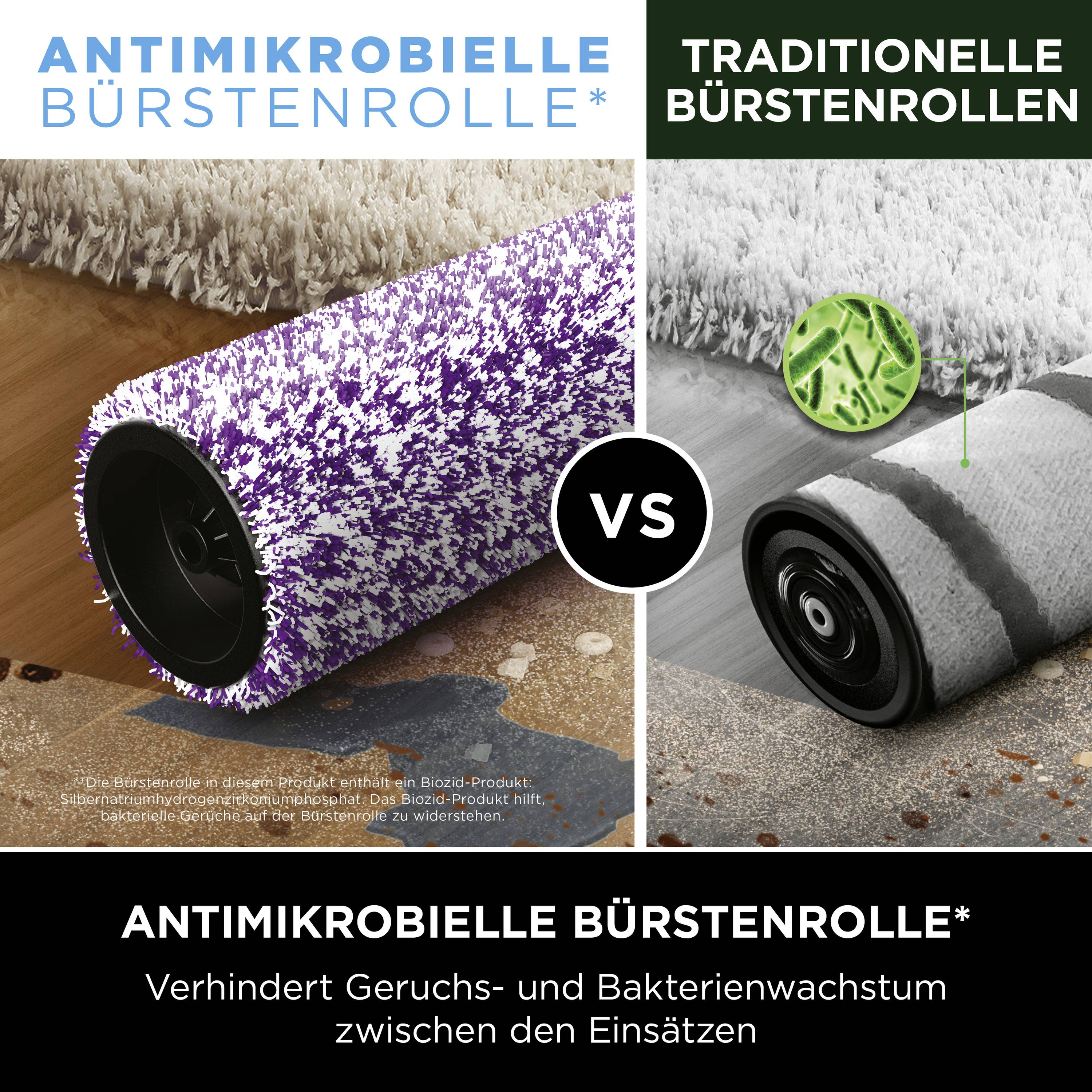 Shark Hydrovac WD100EU Nass-/Trockensauger 0.5l Standfunktion, herausnehmbarer Wassertank