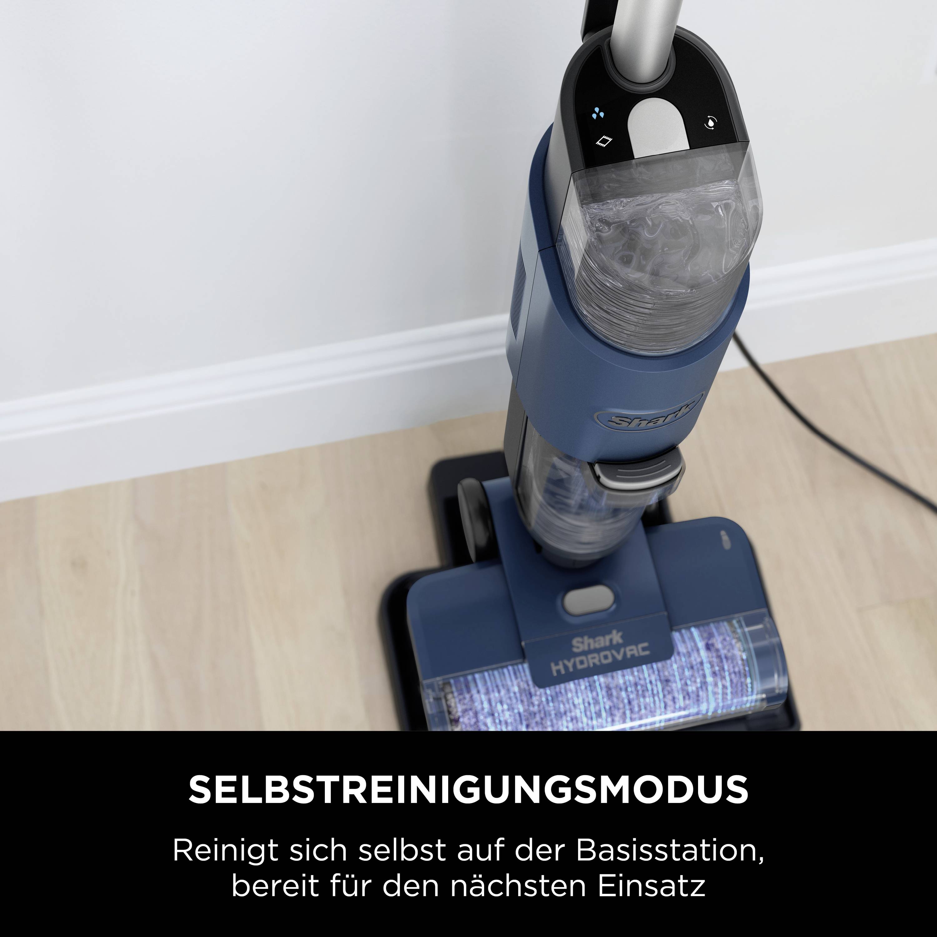 Shark Hydrovac WD100EU Nass-/Trockensauger 0.5l Standfunktion, herausnehmbarer Wassertank