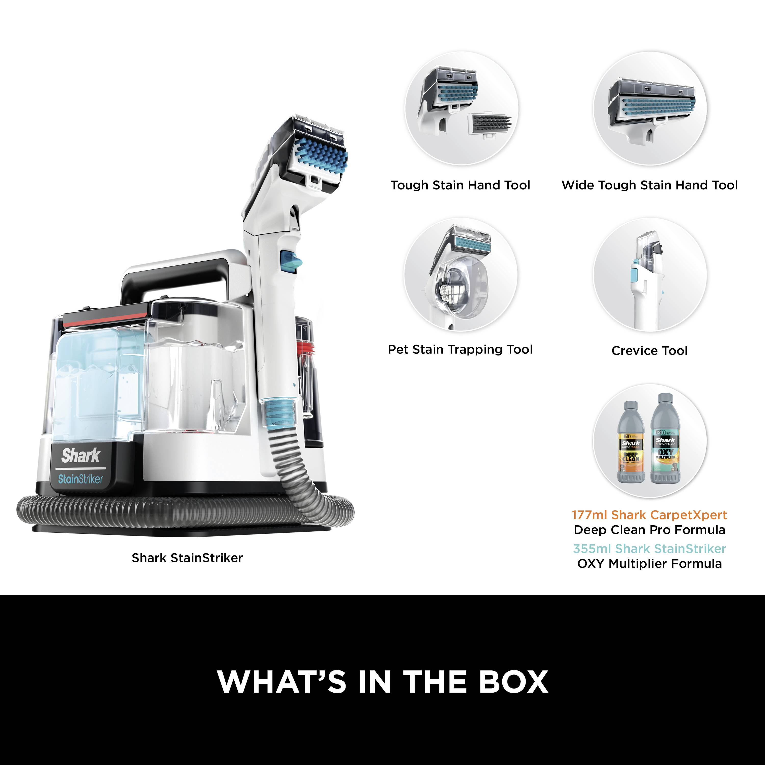 Shark StainStriker PX200EUT Nass-/Trockensauger 450 W 1.25 l