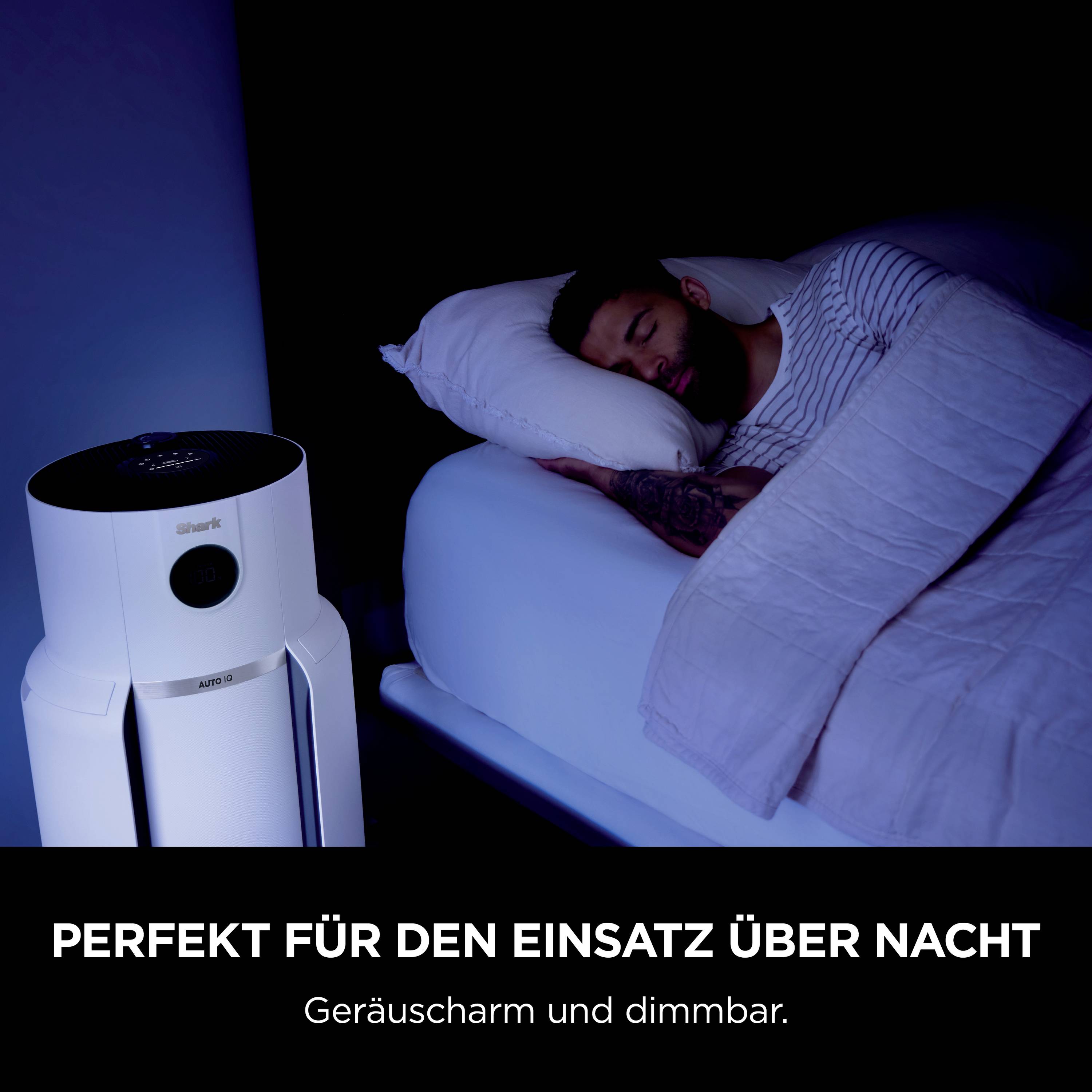 Shark HP300EU NeverChange Luftreiniger 130 m² Weiß