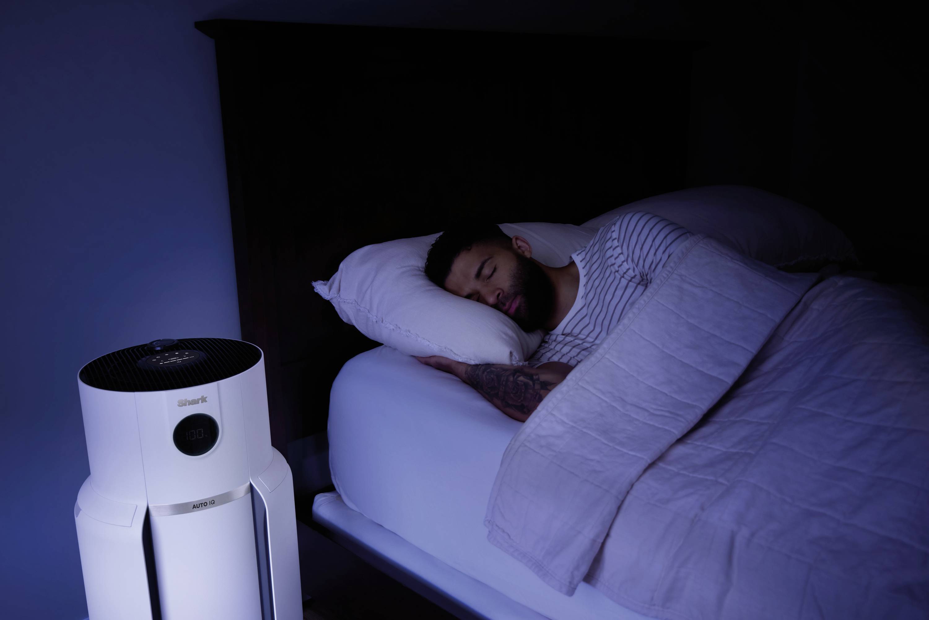 Shark HP300EU NeverChange Luftreiniger 130 m² Weiß