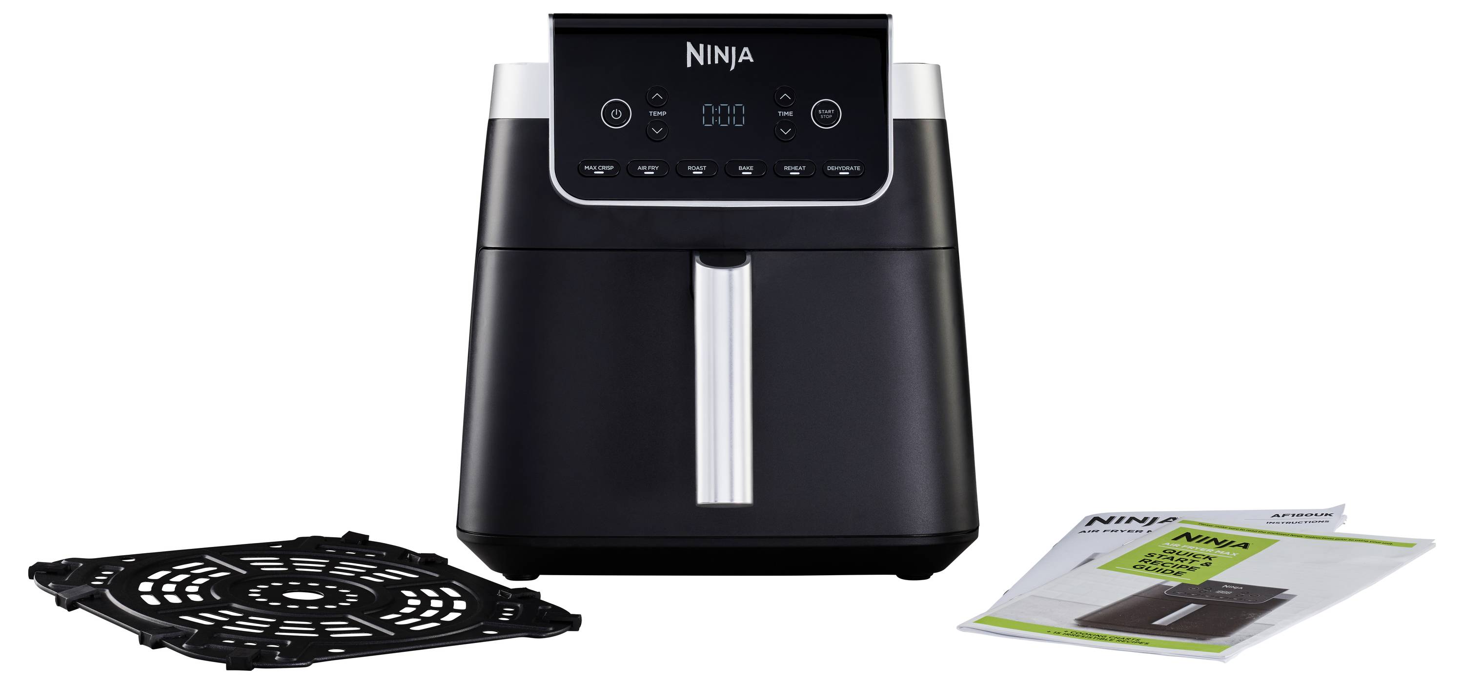 Ninja Max Pro Heißluft-Fritteuse 6.2l 2000W Schwarz