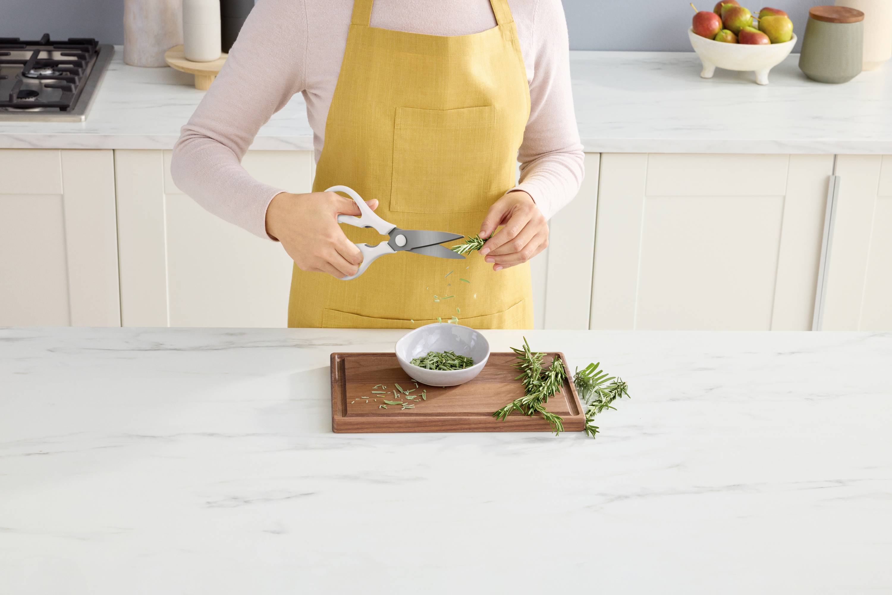 Ninja K62006EUWH Messerblock Weiß