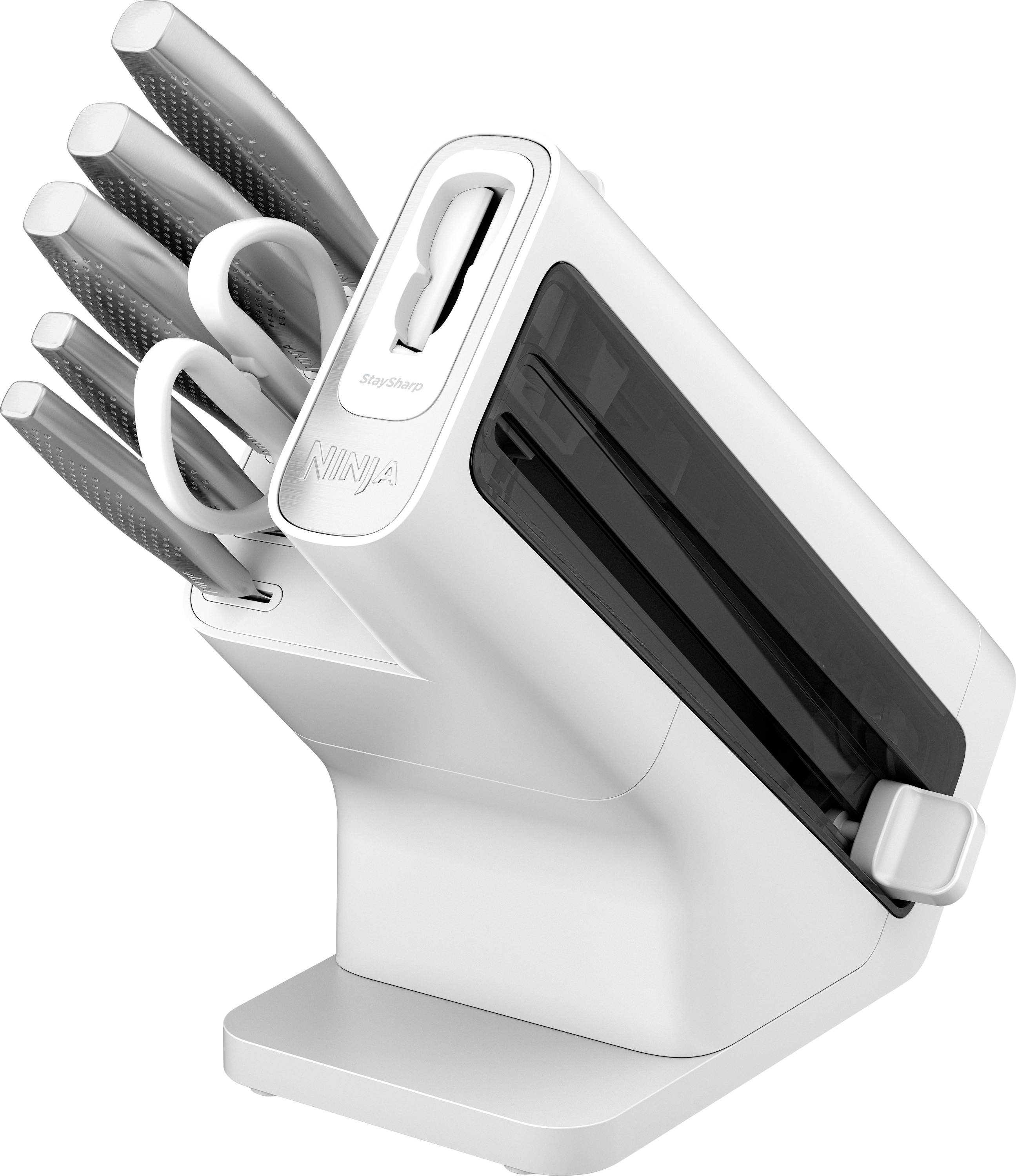Ninja K62006EUWH Messerblock Weiß