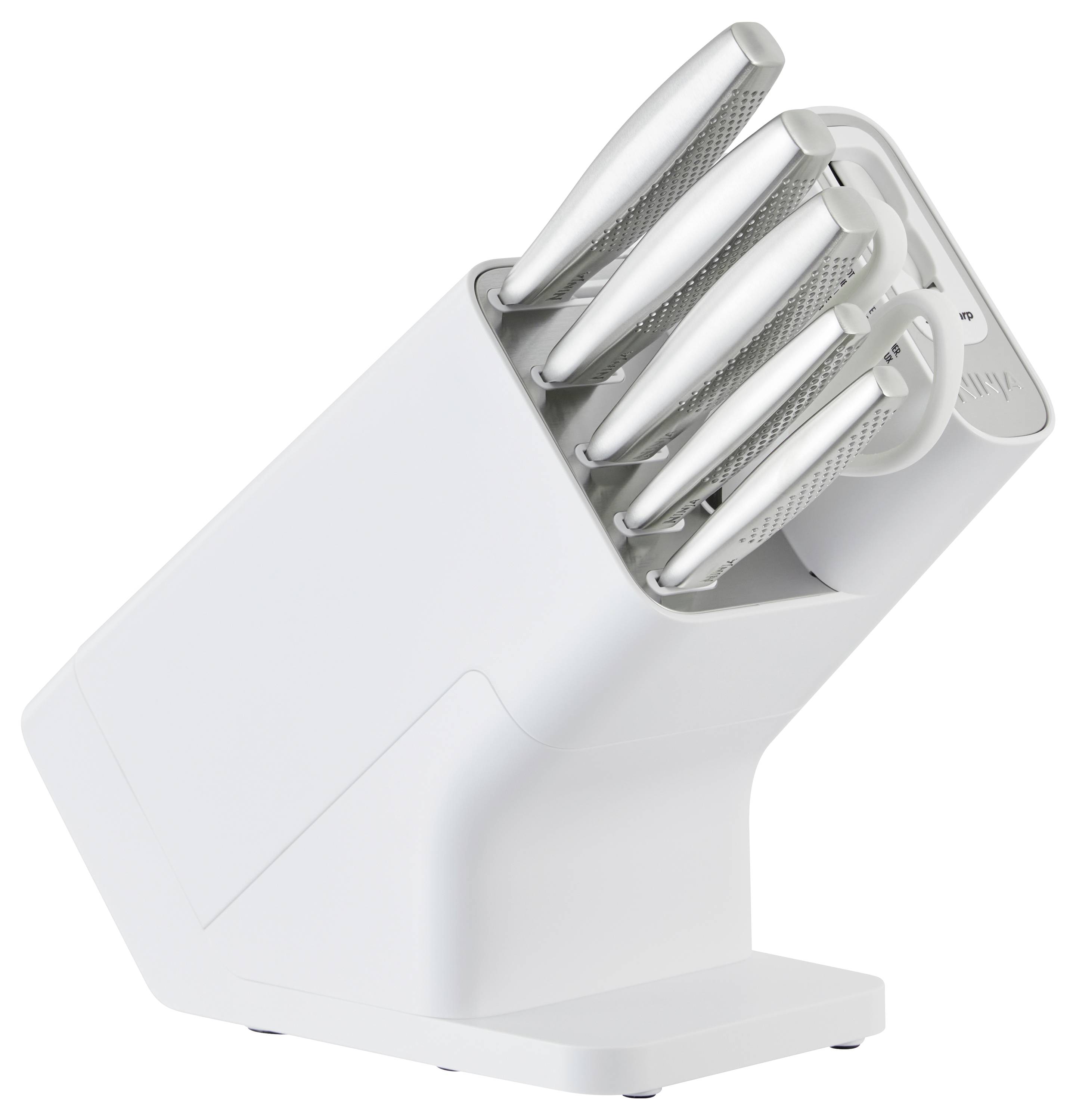 Ninja K62006EUWH Messerblock Weiß