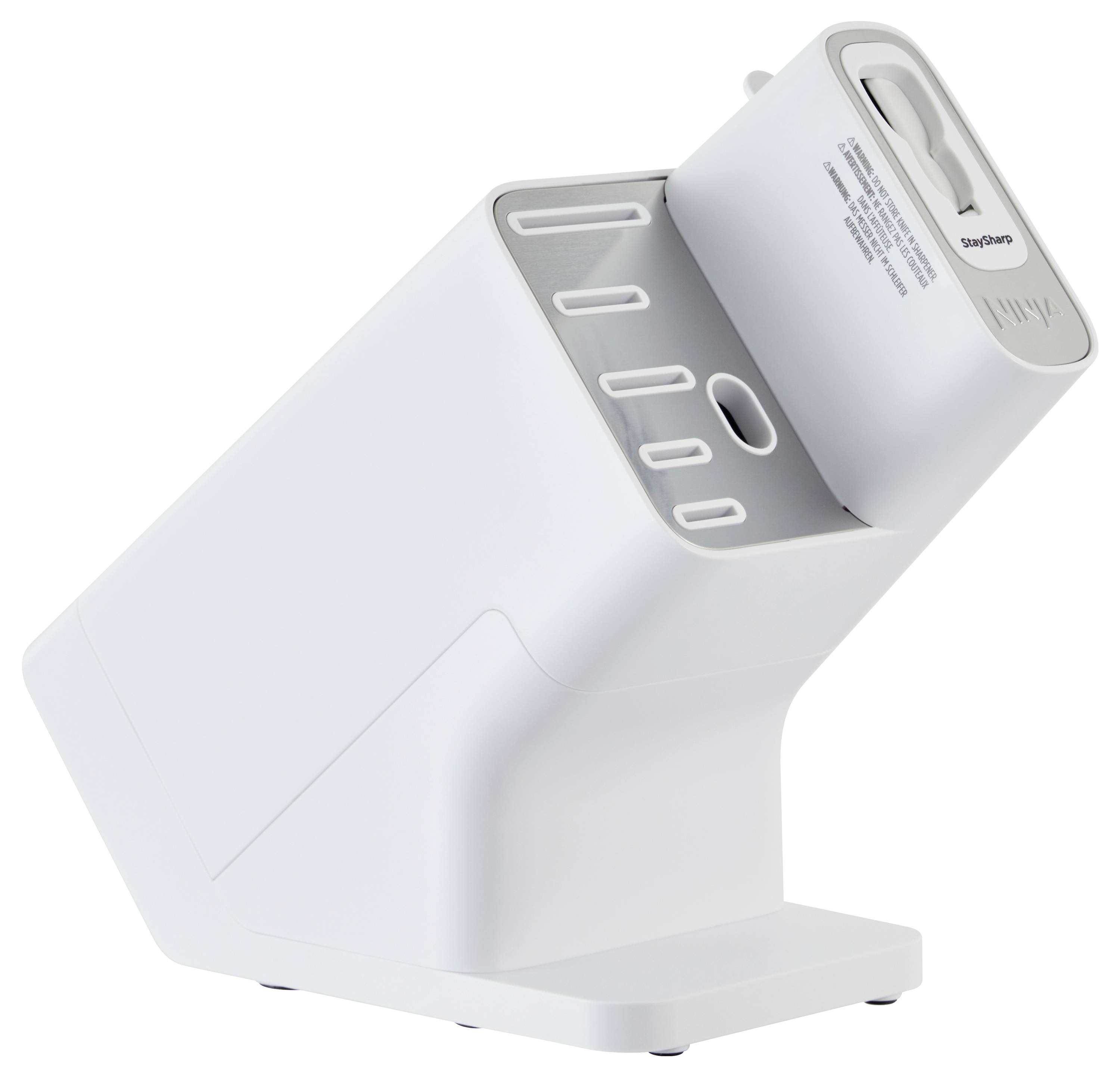 Ninja K62006EUWH Messerblock Weiß