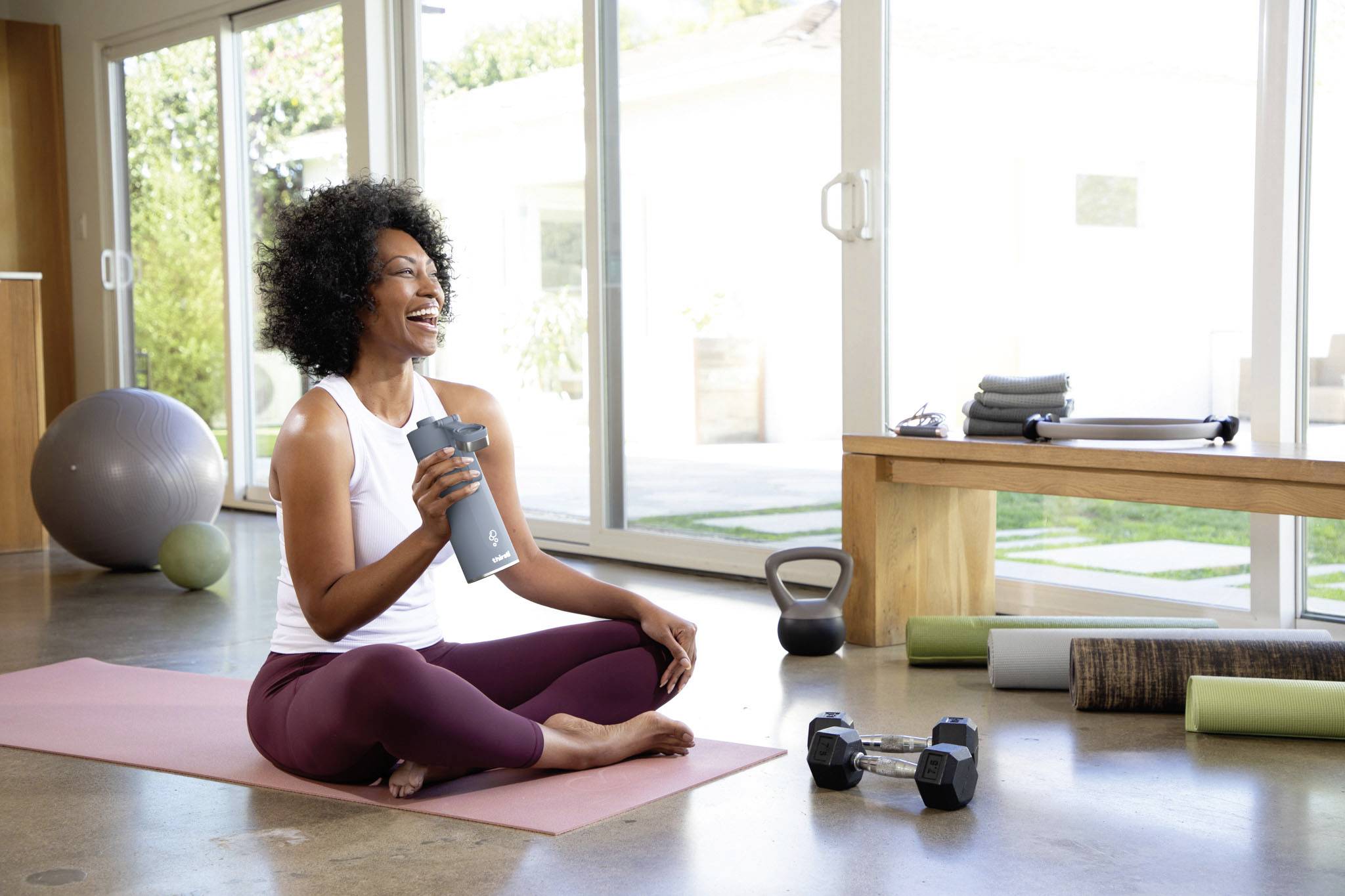 Ninja Thirsti Thermoflasche Blau 700ml DW2401EUUKBL