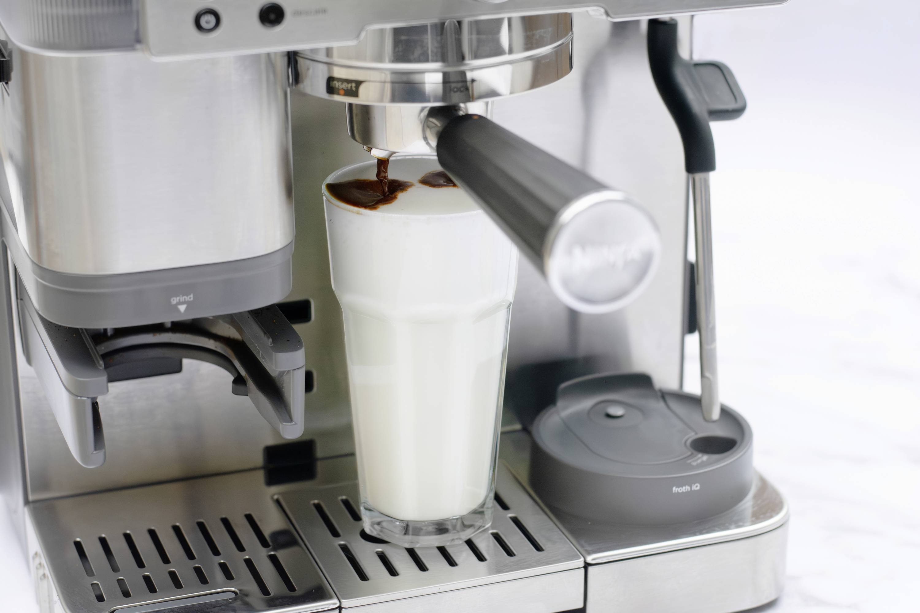 Ninja Luxe Café Premier ES601EU Kaffeevollautomat Silber, Schwarz