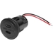 ProCar Power USB-C Doppelsteckdose PD/QC EV ohne LED max 2x 30 Watt Belastbarkeit Strom max.=3A 12 oder 24 V/DC ProCar Power USB-C Doppelsteckdose PD/QC EV ohne LED max 2x 30 Watt Belastbarkeit Strom max.=3A 12 oder 24 V/DC