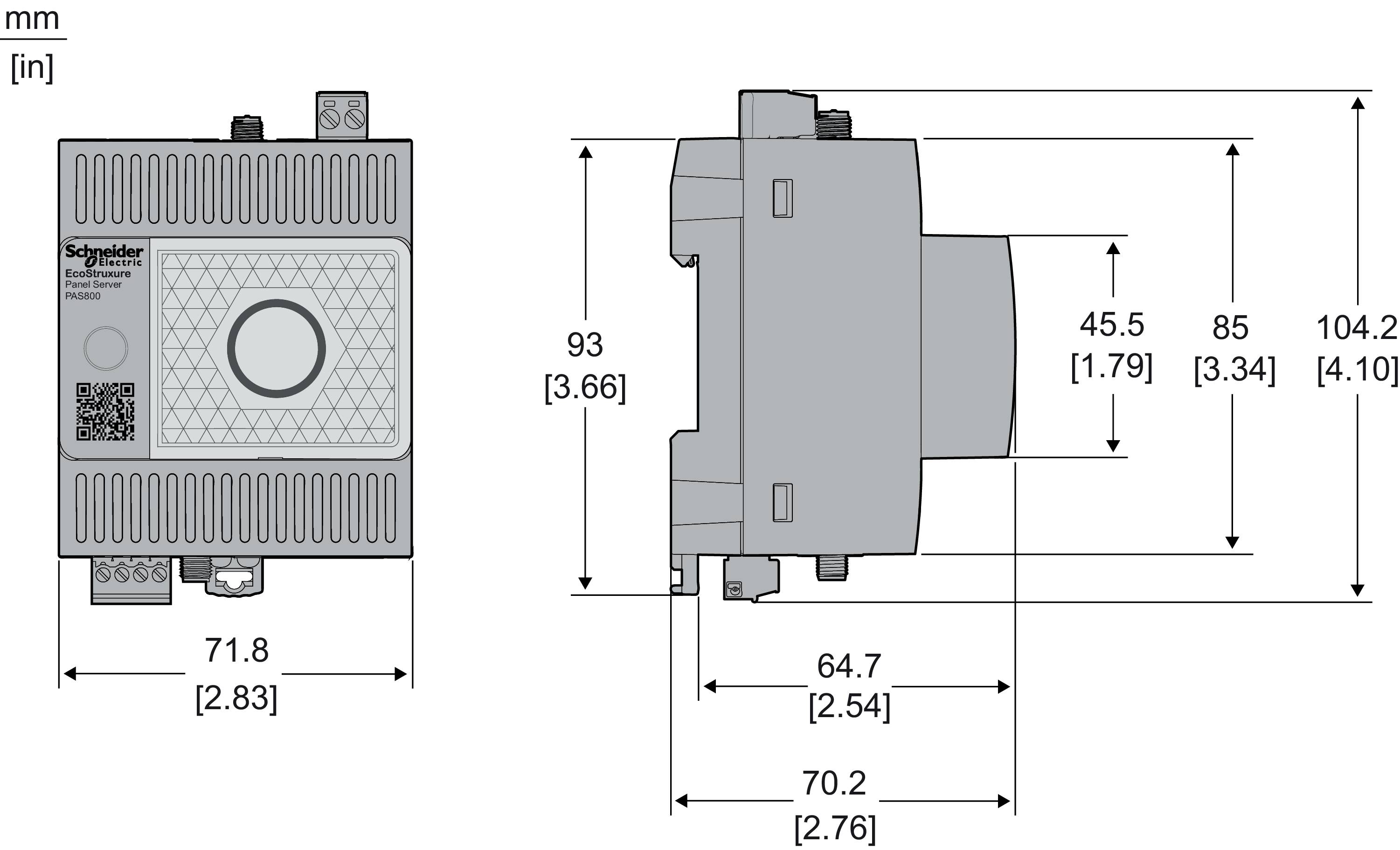 Schneider Electric PAS800 Erweiterungsmodul