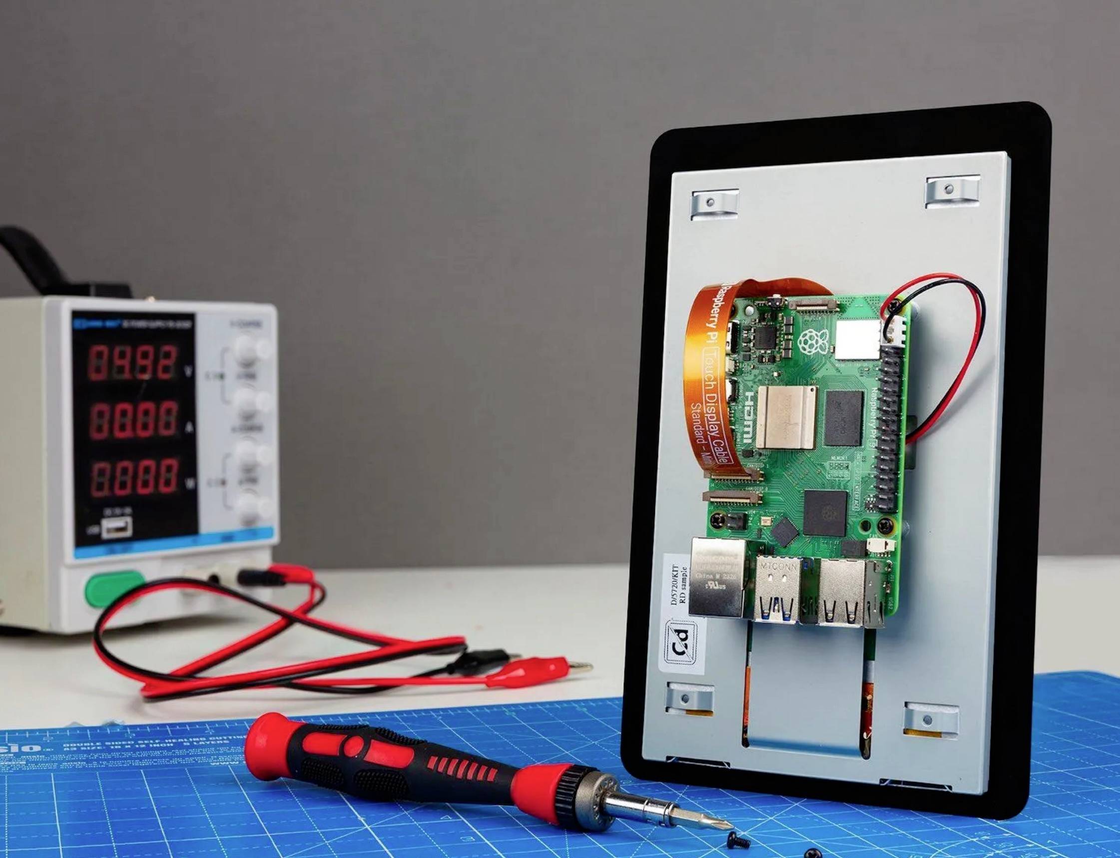 Raspberry Pi® Touch Display 2 Display-Modul 17.8 cm (7 Zoll) 1280 x 720 Pixel Passend für (Entwickl