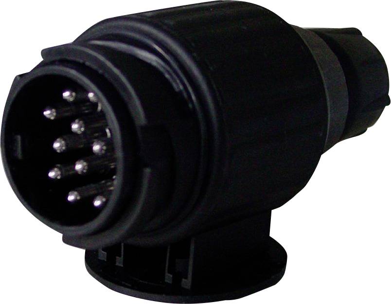 IWH 010208 Anhänger Stecker [Steckdose 13polig - Stecker 13polig] Kunststoff