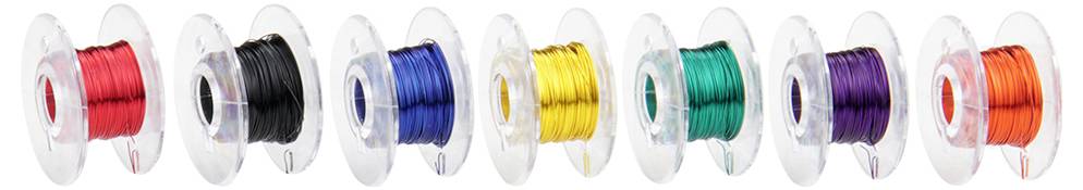 Donau Elektronik Kupferlackdraht Außen-Durchmesser (inkl. Isolierlack)=0.10mm 1 Set