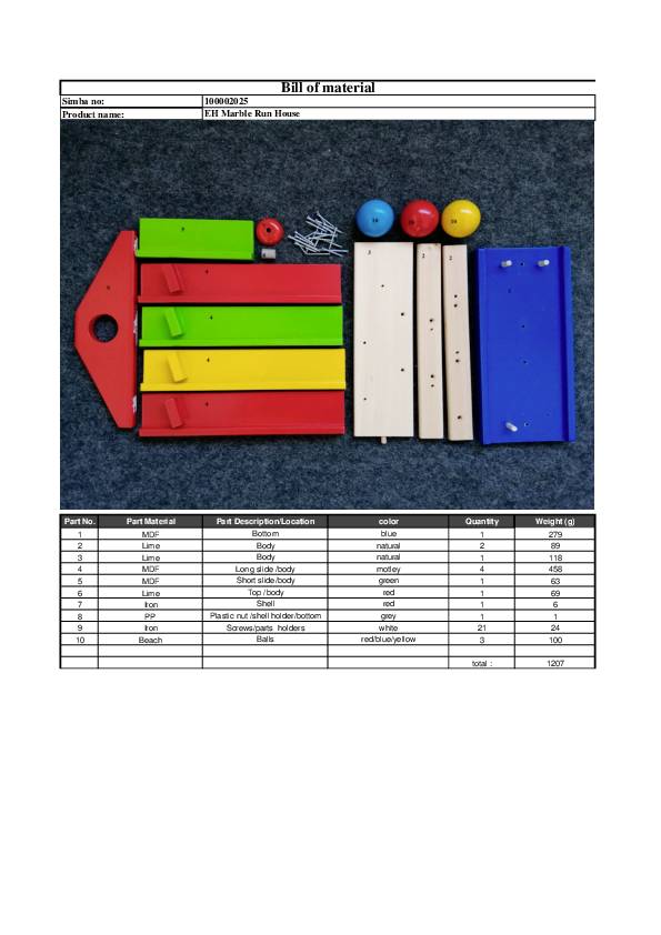 Eichhorn Rollbahn 100002025 Anzahl Spieler (max.): 1