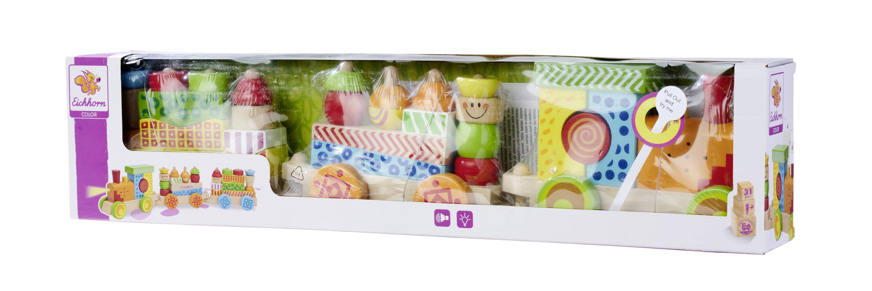 Eichhorn Zug mit Licht und Sound 100002236 Anzahl Spieler (max.): 1