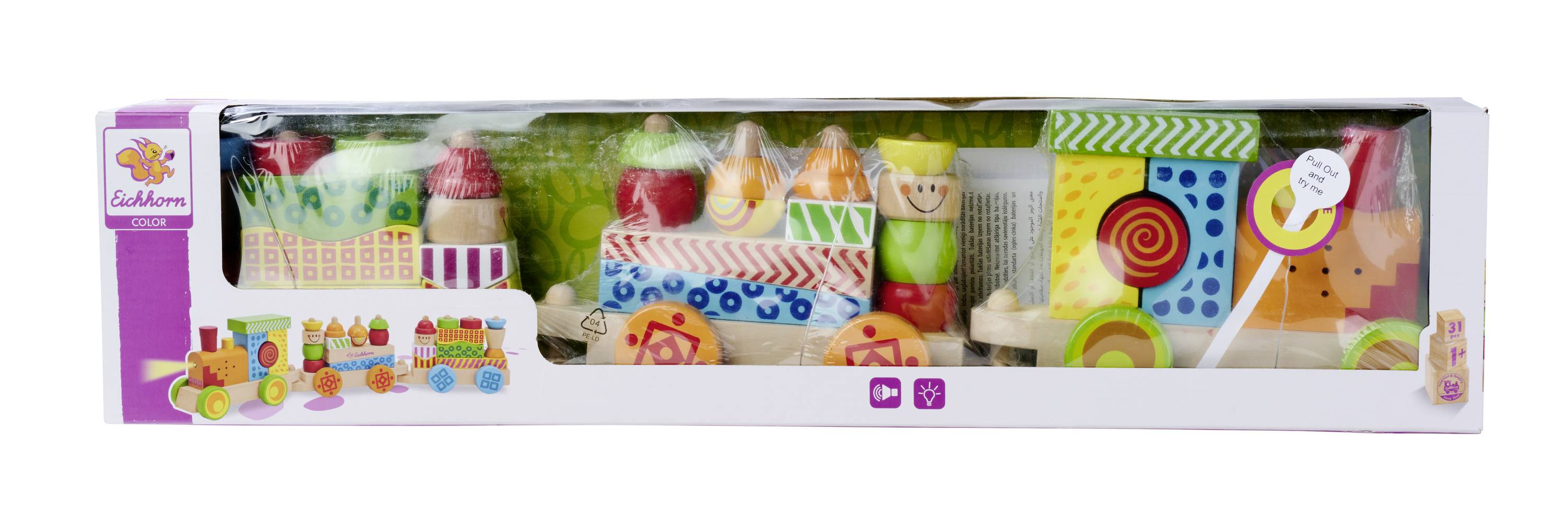 Eichhorn Zug mit Licht und Sound 100002236 Anzahl Spieler (max.): 1