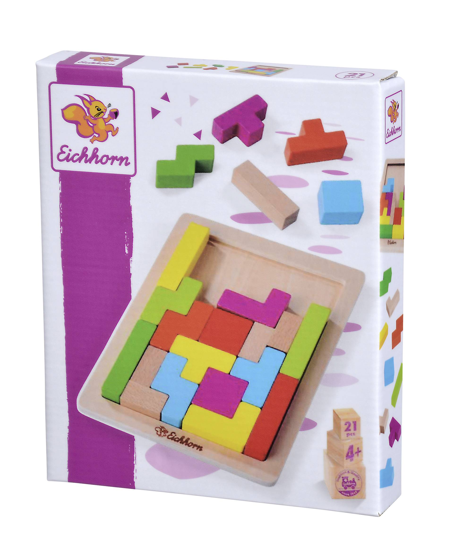 Eichhorn Formenlegespiel 100002467 Anzahl Spieler (max.): 1