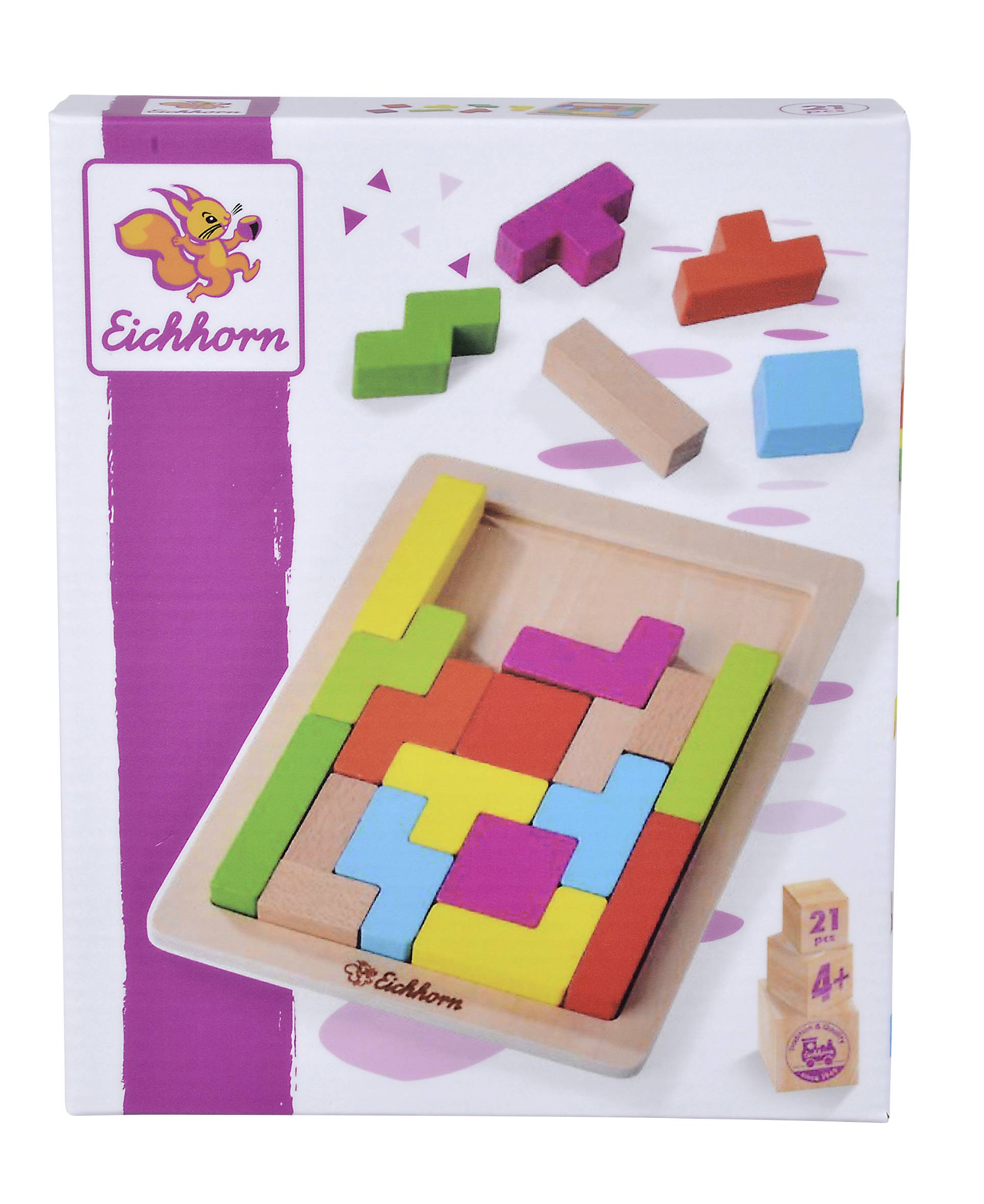 Eichhorn Formenlegespiel 100002467 Anzahl Spieler (max.): 1