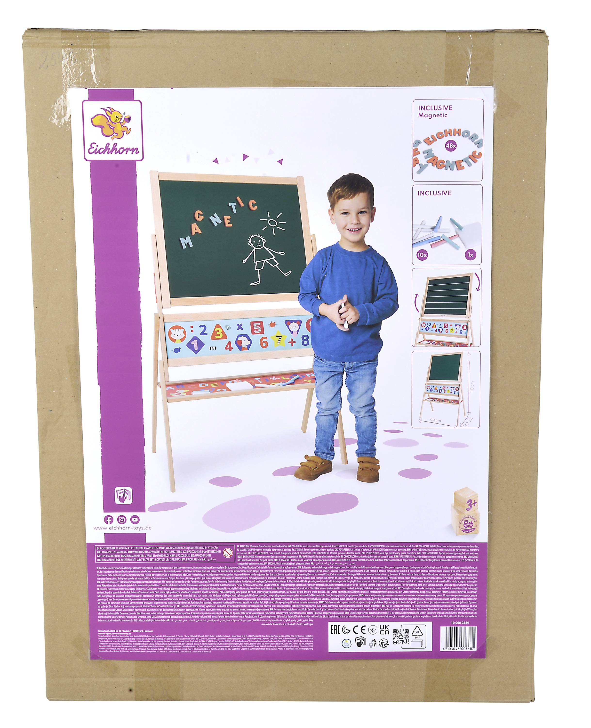 Eichhorn Magnettafel Standtafel 100002589