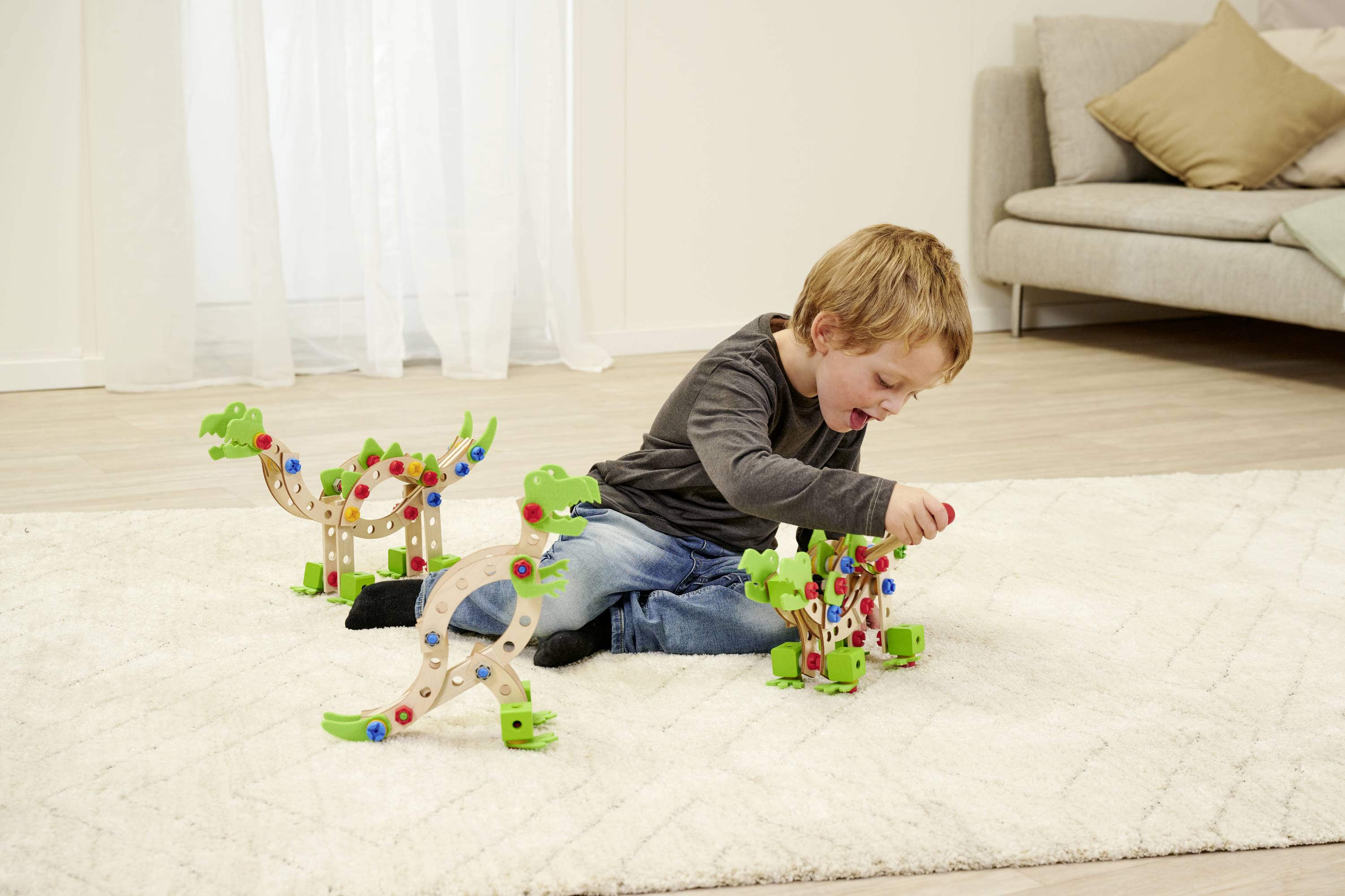 Eichhorn Constructor, Dinosaurier Bauteilset Constructor Anzahl Teile: 100 Anzahl Modelle: 3 Altersklasse: 4 - 7 Jahre