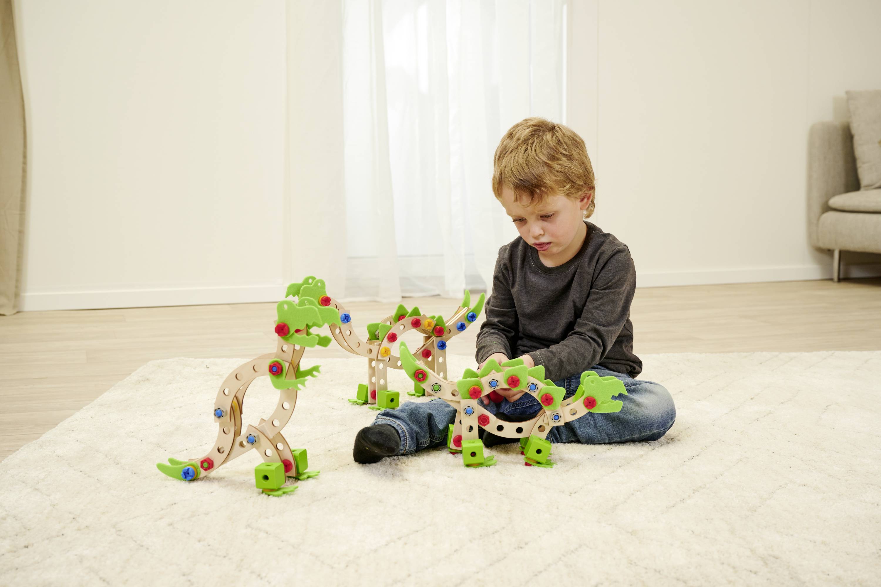 Eichhorn Constructor, Dinosaurier Bauteilset Constructor Anzahl Teile: 100 Anzahl Modelle: 3 Altersklasse: 4 - 7 Jahre