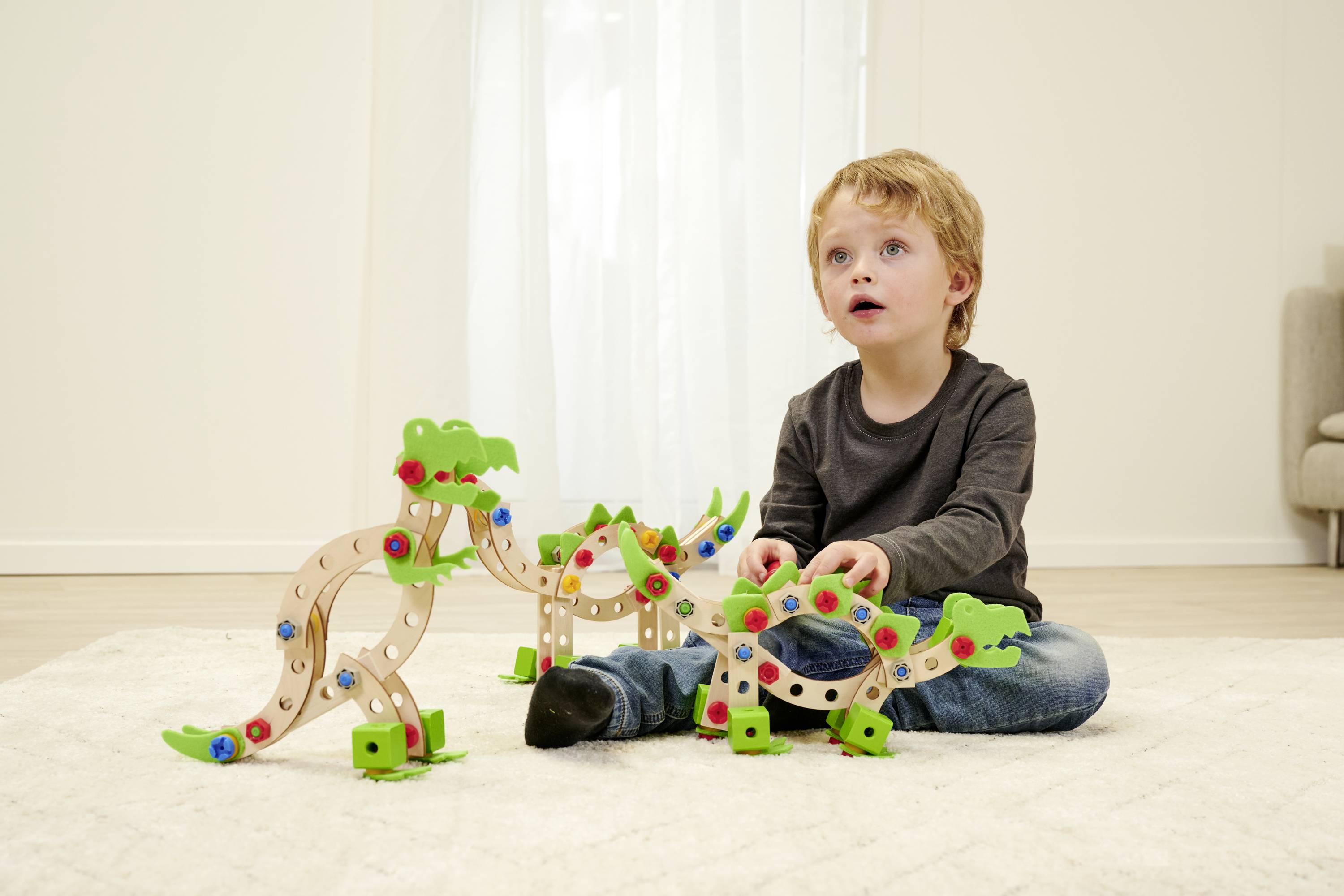 Eichhorn Constructor, Dinosaurier Bauteilset Constructor Anzahl Teile: 100 Anzahl Modelle: 3 Altersklasse: 4 - 7 Jahre