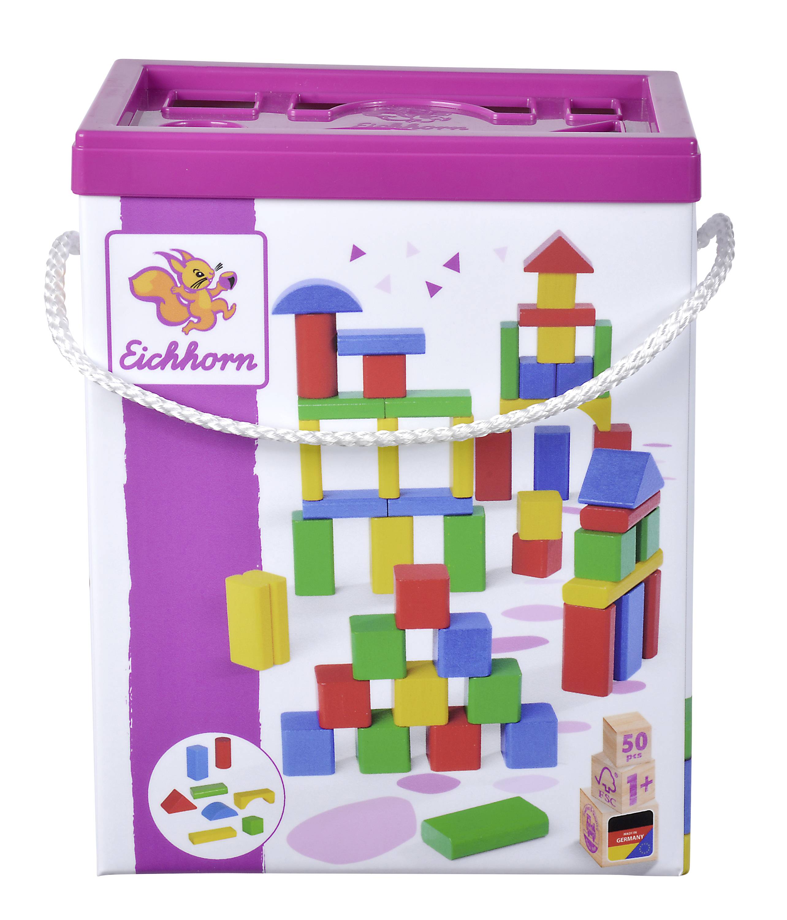 Eichhorn Bunte Holzbausteine 100050161 Anzahl Spieler (max.): 1