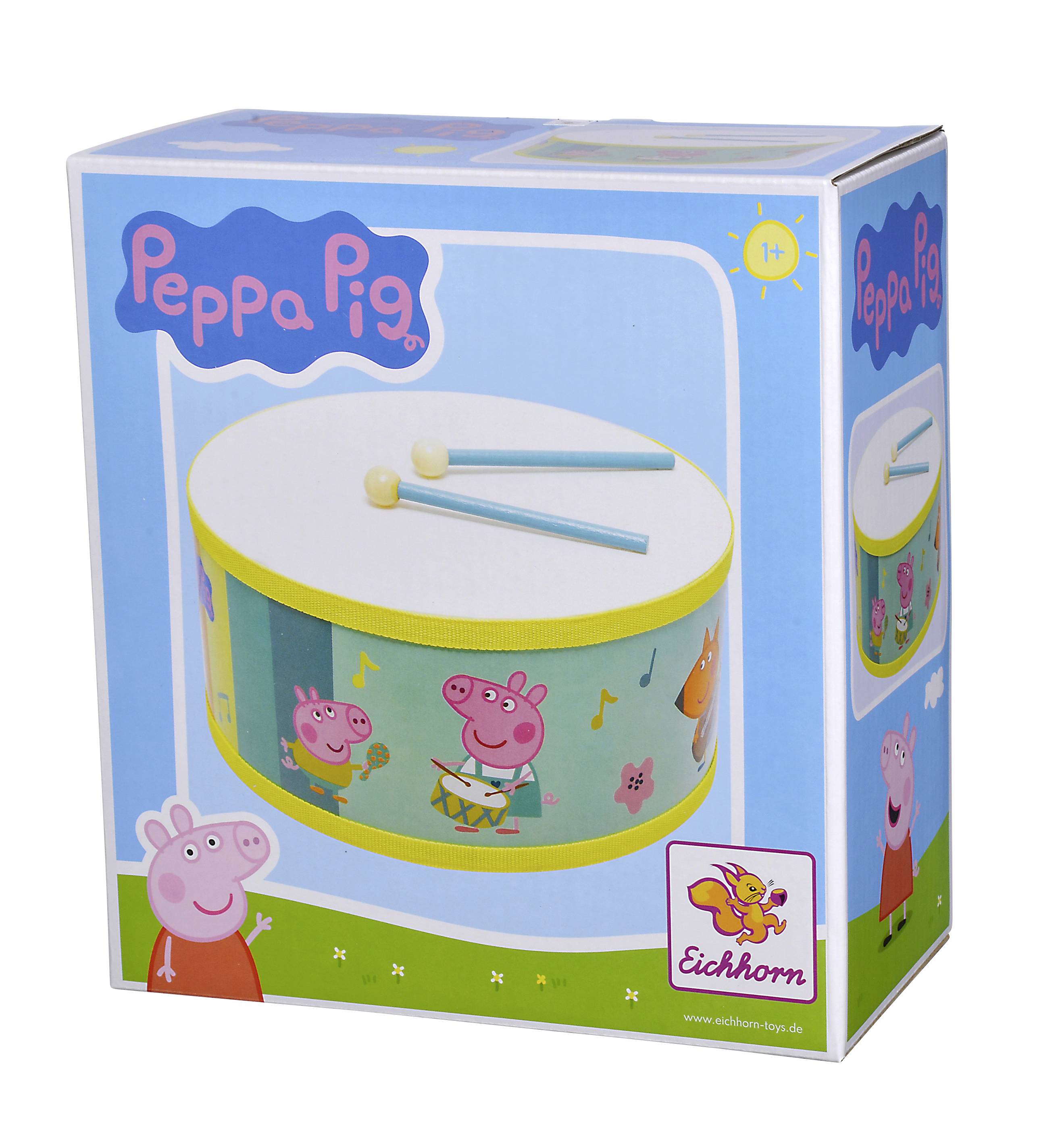 Eichhorn Babytrommler Peppa Pig Trommel