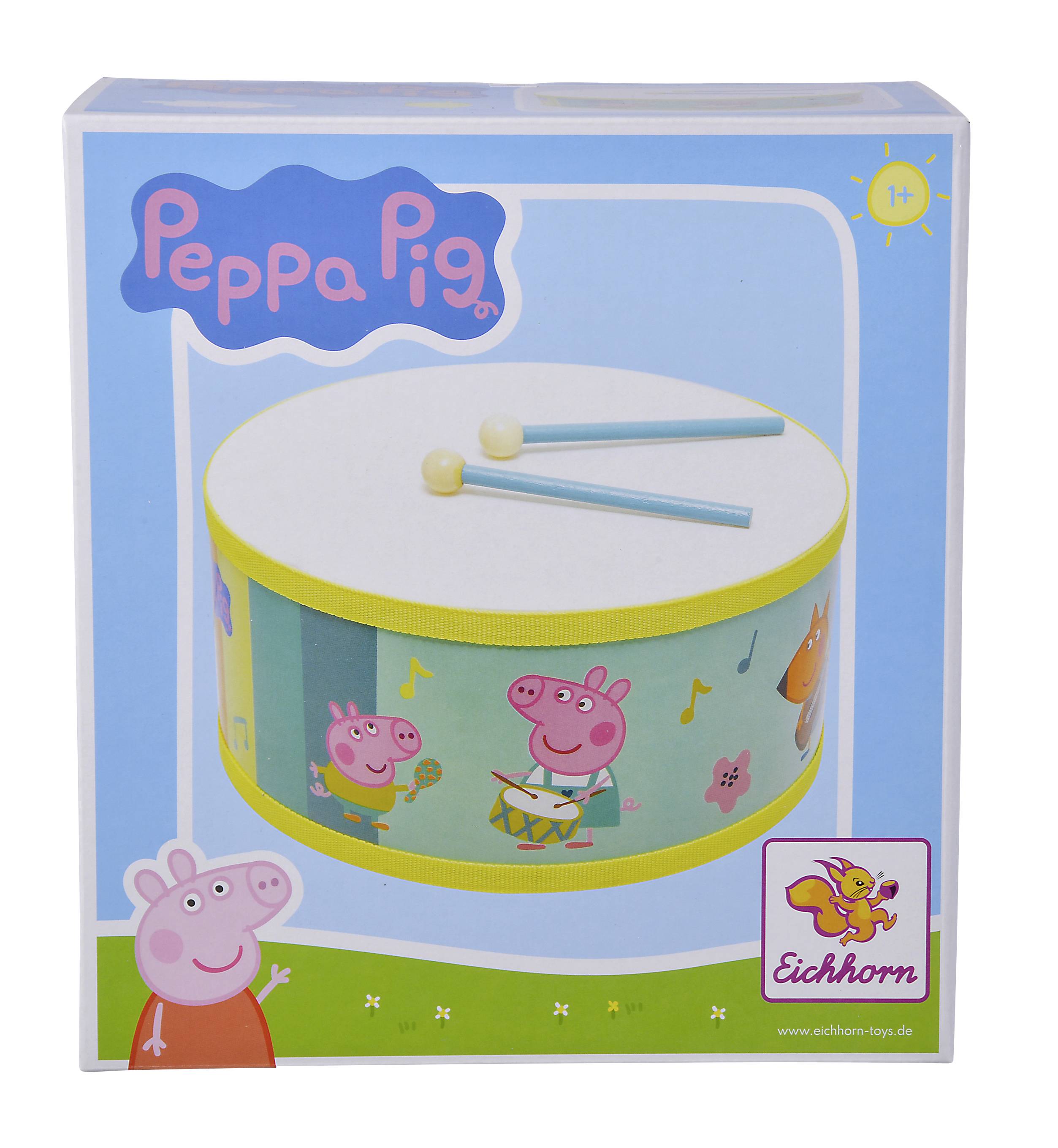 Eichhorn Babytrommler Peppa Pig Trommel