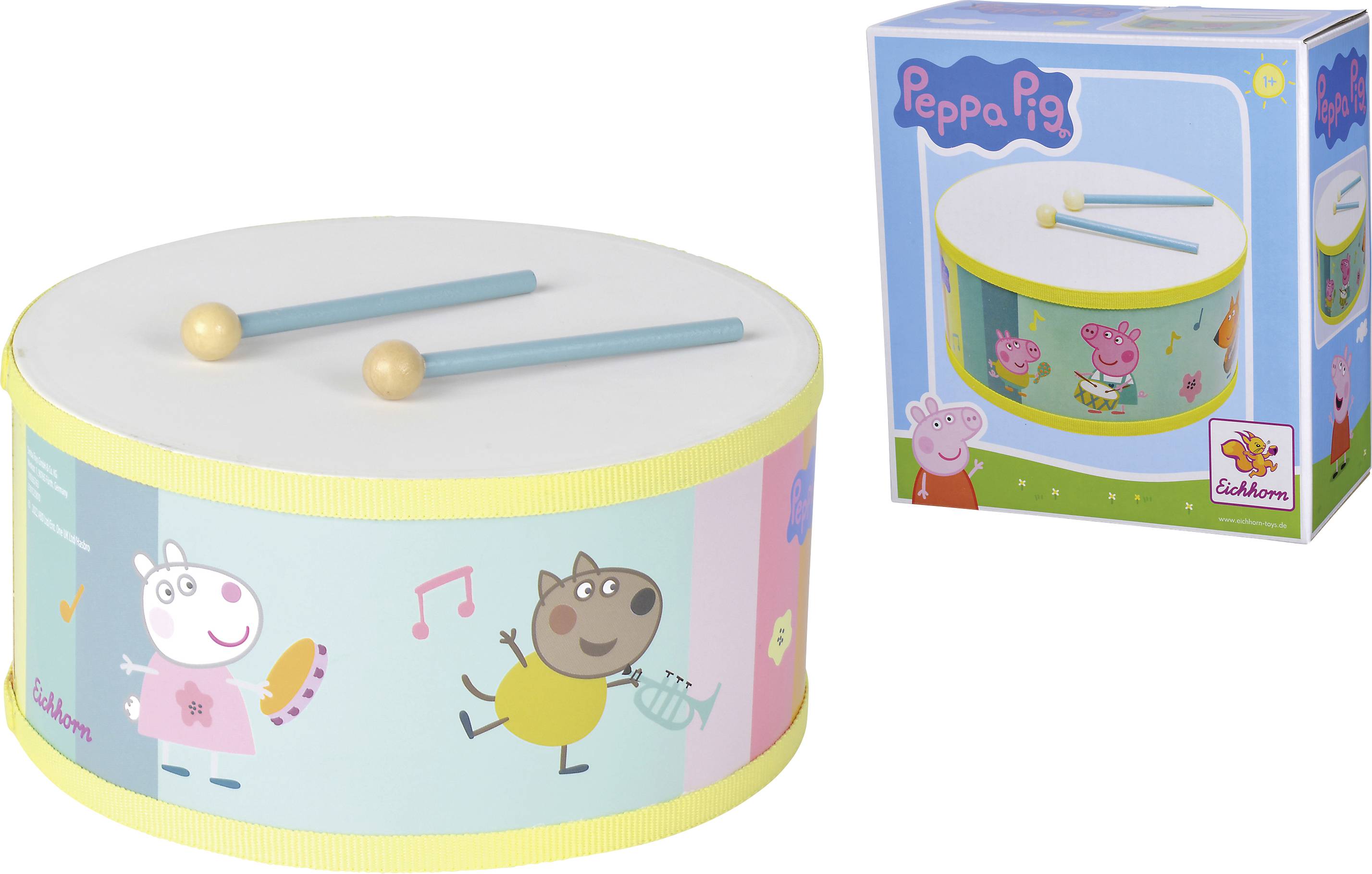 Eichhorn Babytrommler Peppa Pig Trommel