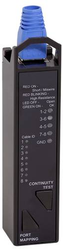 LogiLink Netzwerk-Kabeltester 3-in-1, schwarz